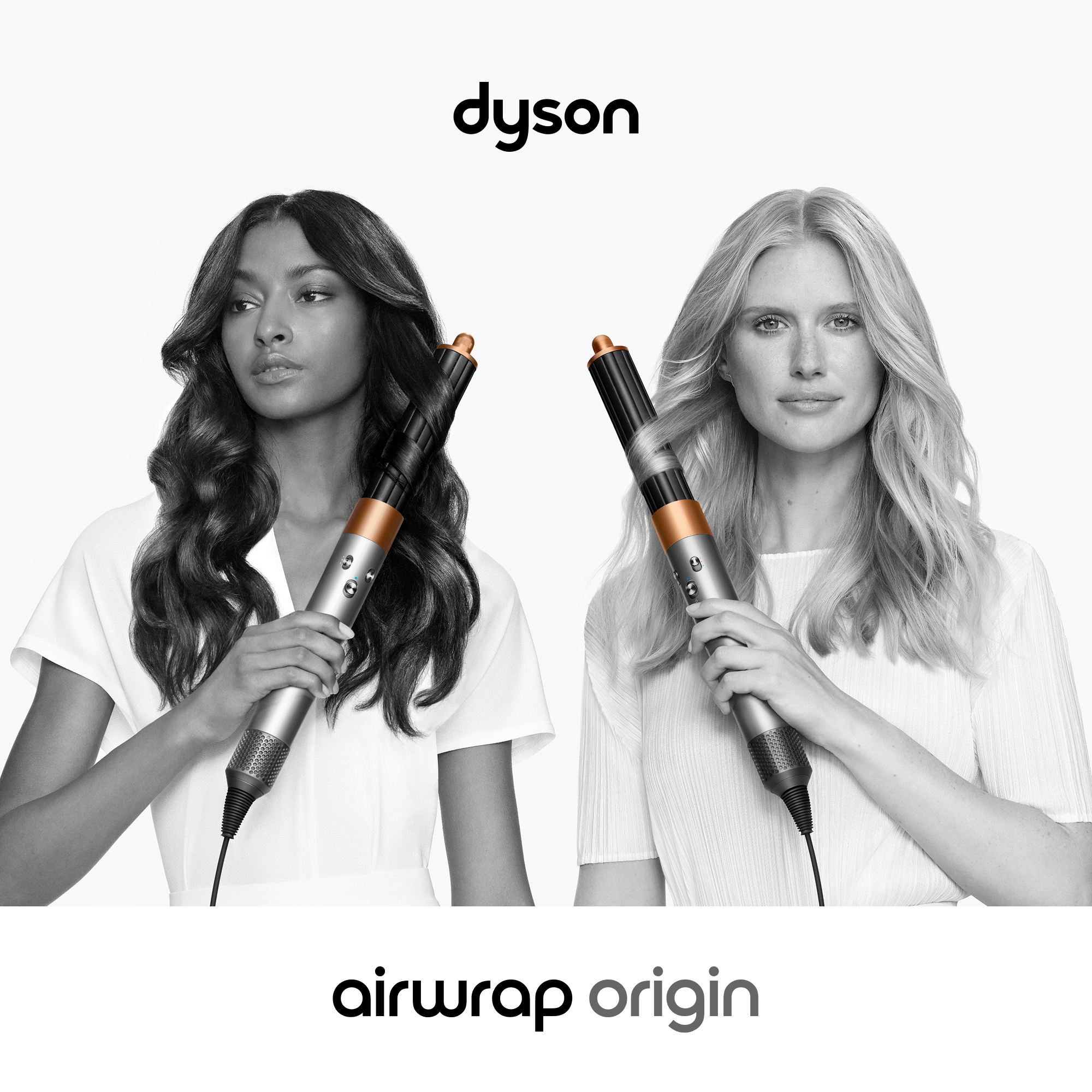 DYSON Multihaarstyler »Airwrap Origin™ Multi-Haarstyler und - trockner, Nickel Kupfer« 3 Aufsätze