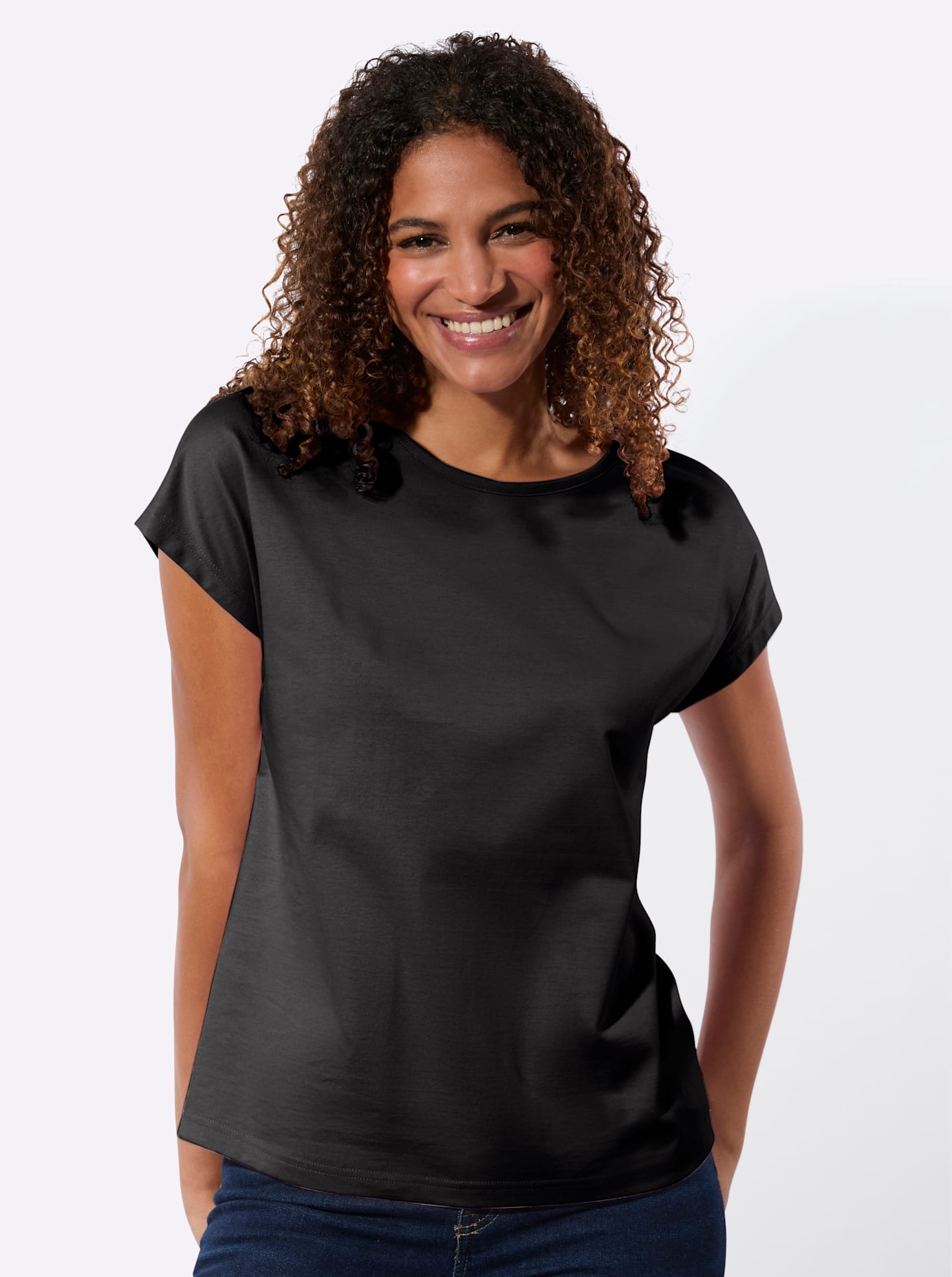 Casual Looks Rundhalsshirt "2er-Pack Shirts" 2 tlg. günstig online kaufen