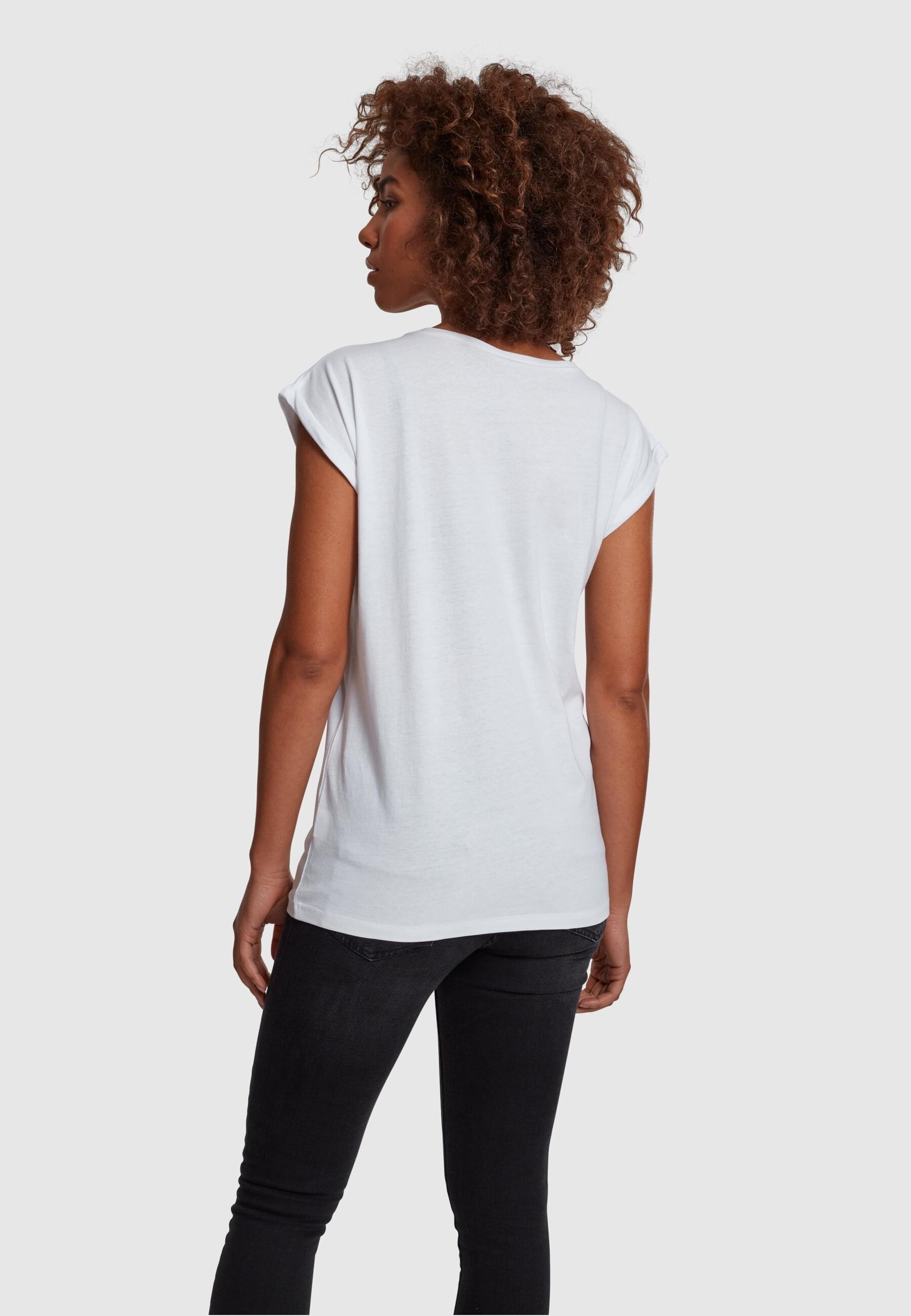 Merchcode T-Shirt »Merchcode Damen Ladies Coca Cola Korean Black Tee«, (1 tlg.)