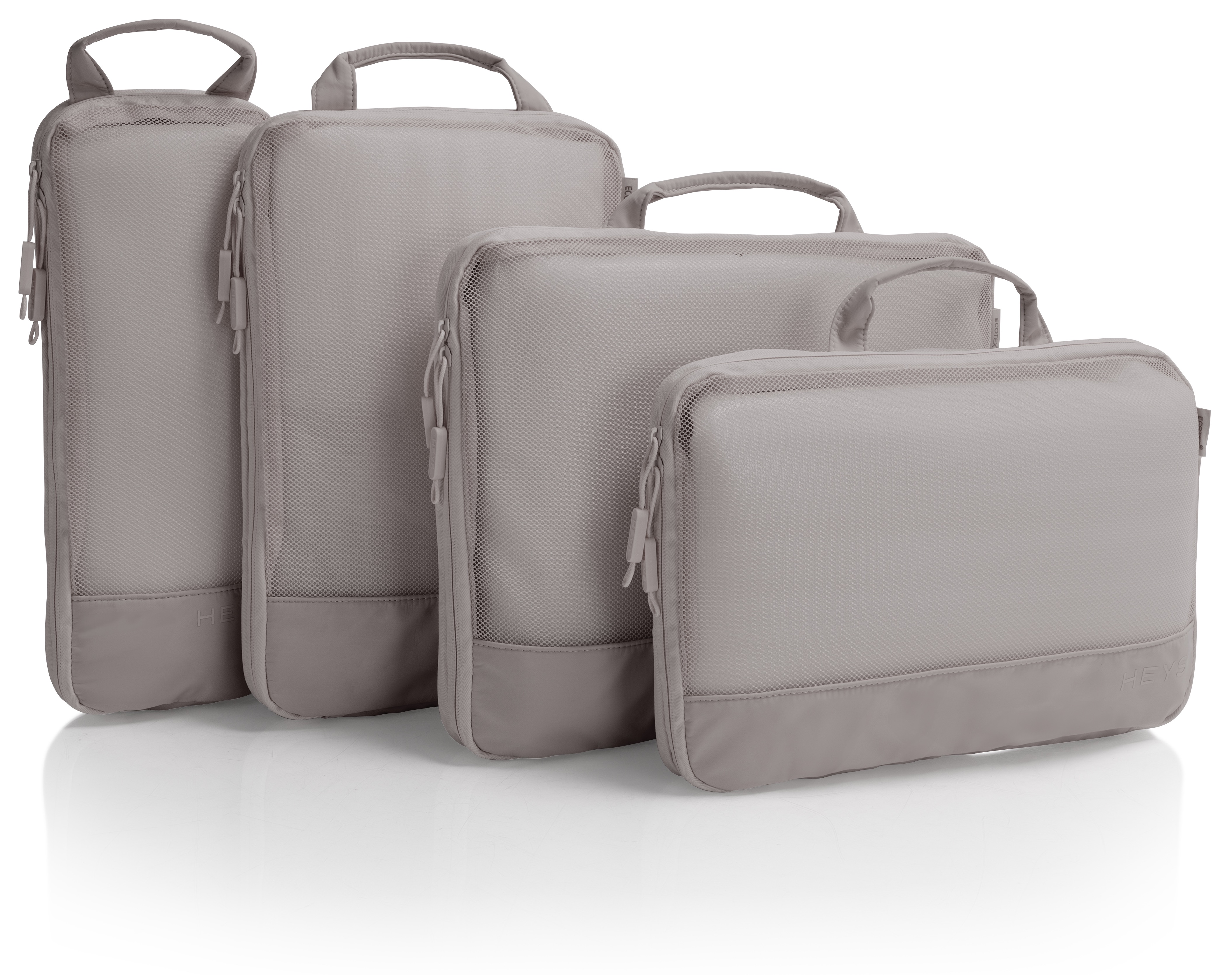 Heys Kofferorganizer "Ecotex Compression Packing Cube" komprimierbare Packwürfel, Packtaschen, Organizer für Koffer