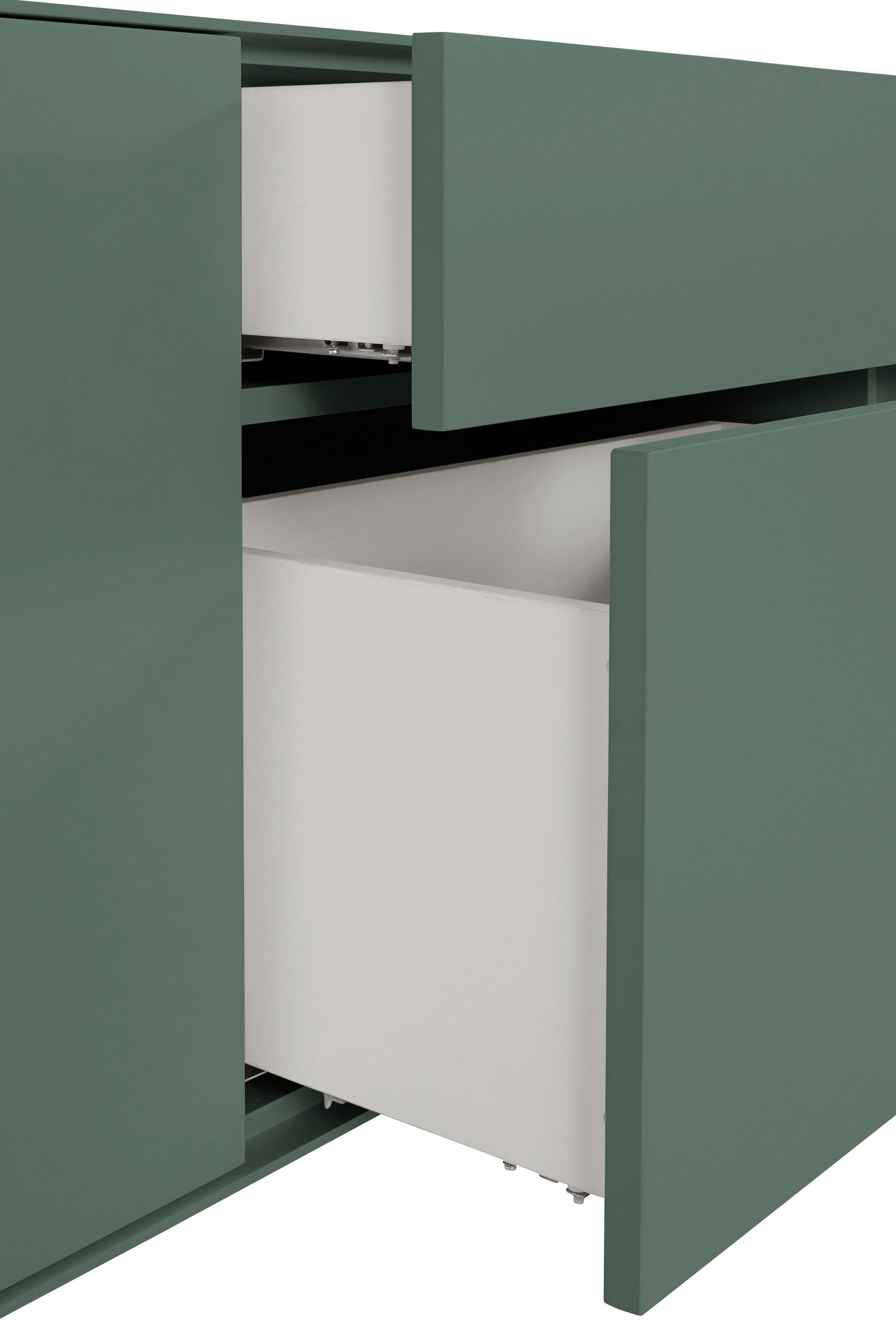 LeGer Home by Lena Gercke Lowboard »Essentials«, Breite: 127 cm, MDF lackiert, Push-to-open-Funktion