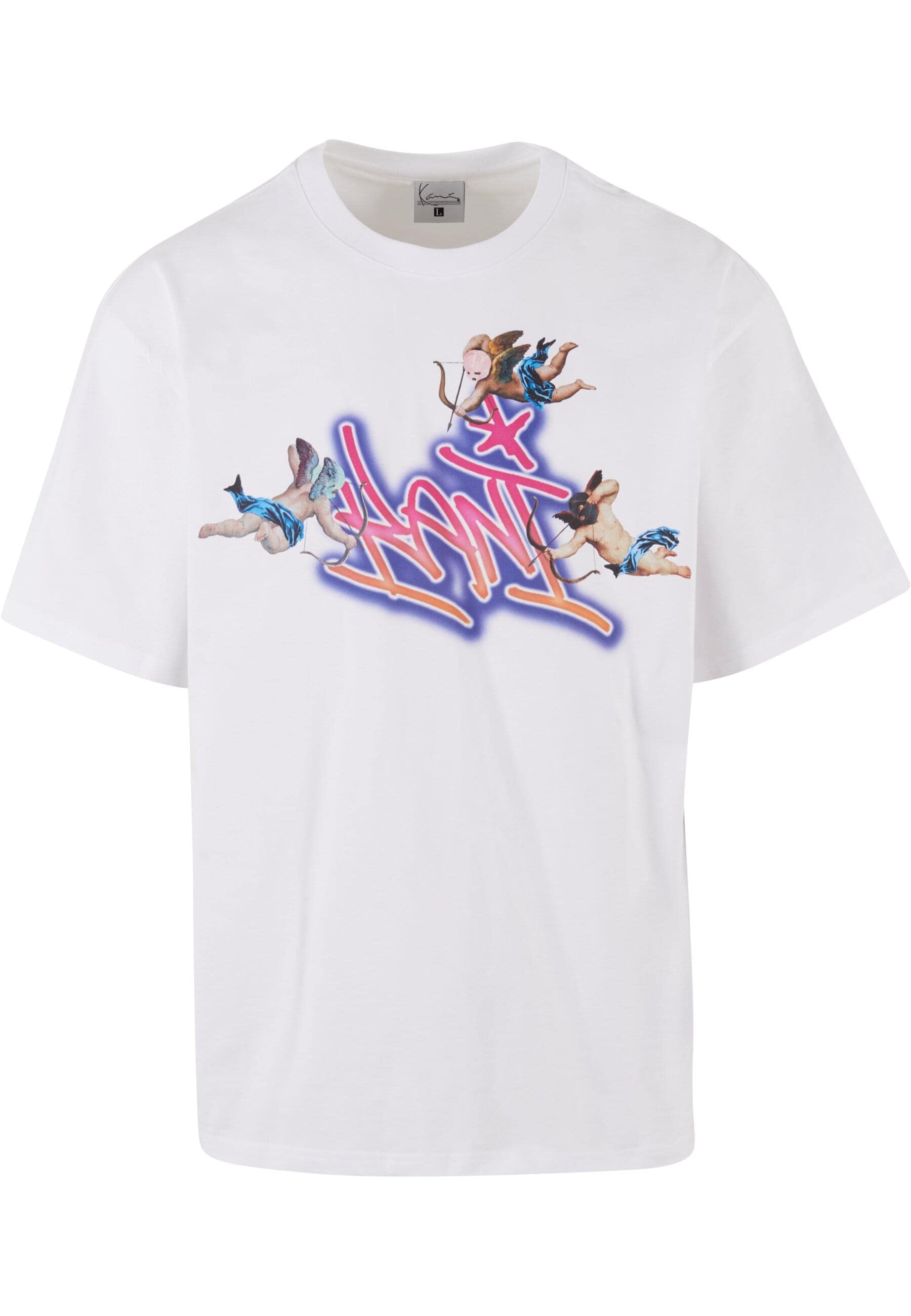Karl Kani T-Shirt "Karl Kani Woven Signature Airbrush Amor Tee" 1 Stk. tlg. günstig online kaufen