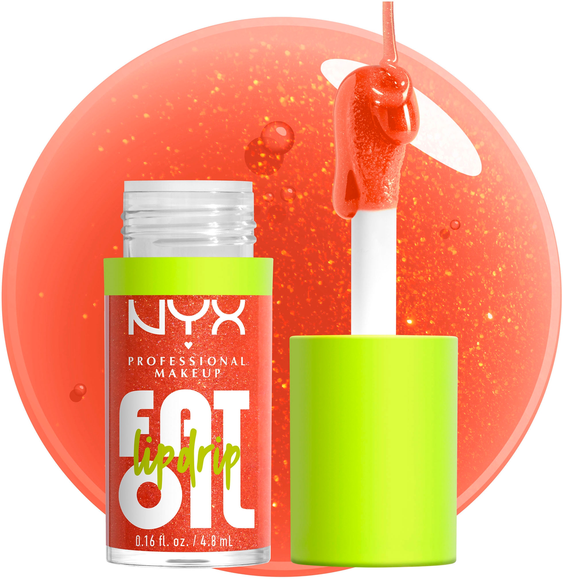 NYX Lipgloss »NYX Professional Makeup Fat Oil lip Drip - Lippgloss«, mit natürlichen Inhaltstoffen