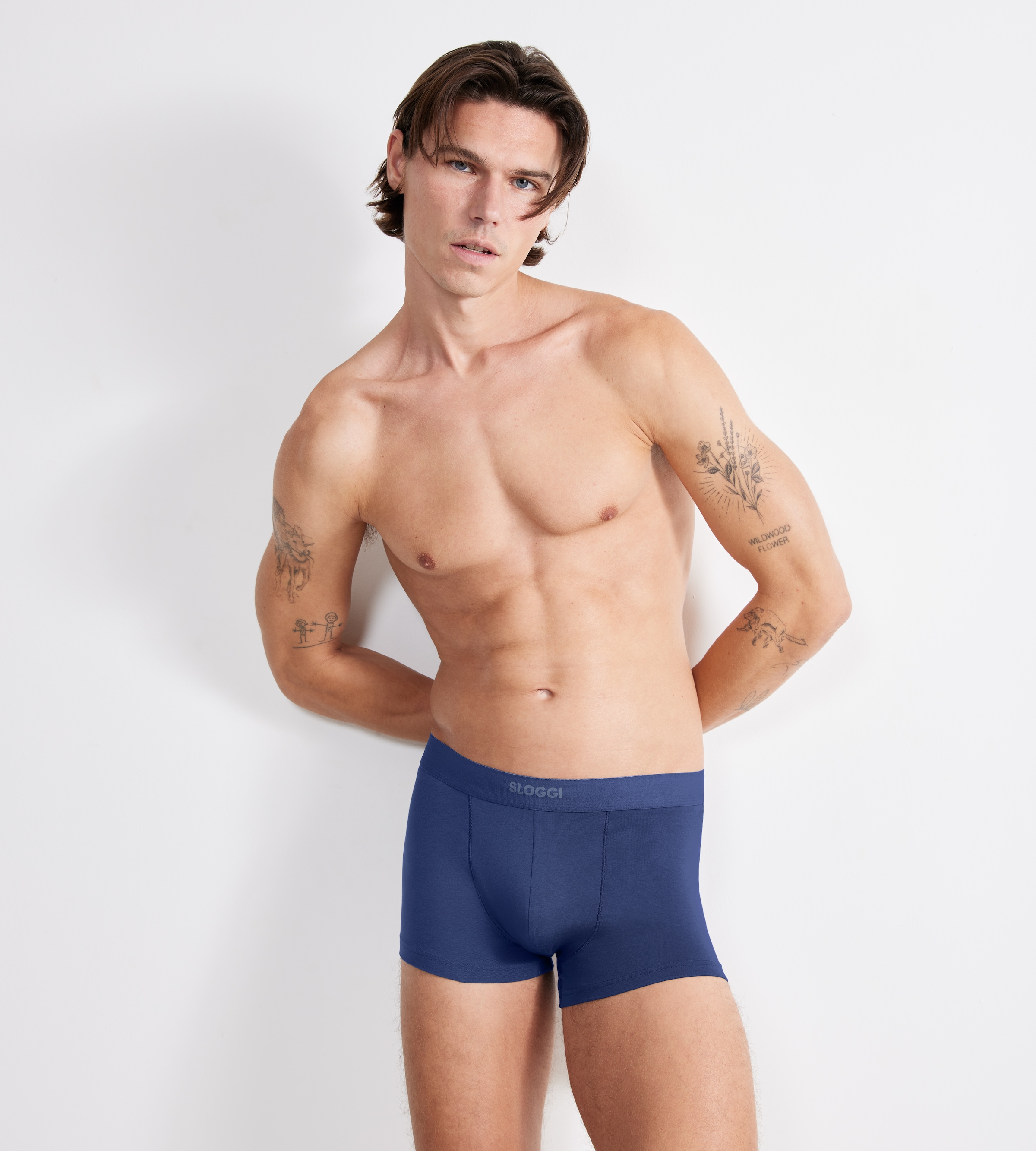 sloggi Retro Pants »men EVER Ease Hipster 2P«, (2 St.), Temperaturausgleichend