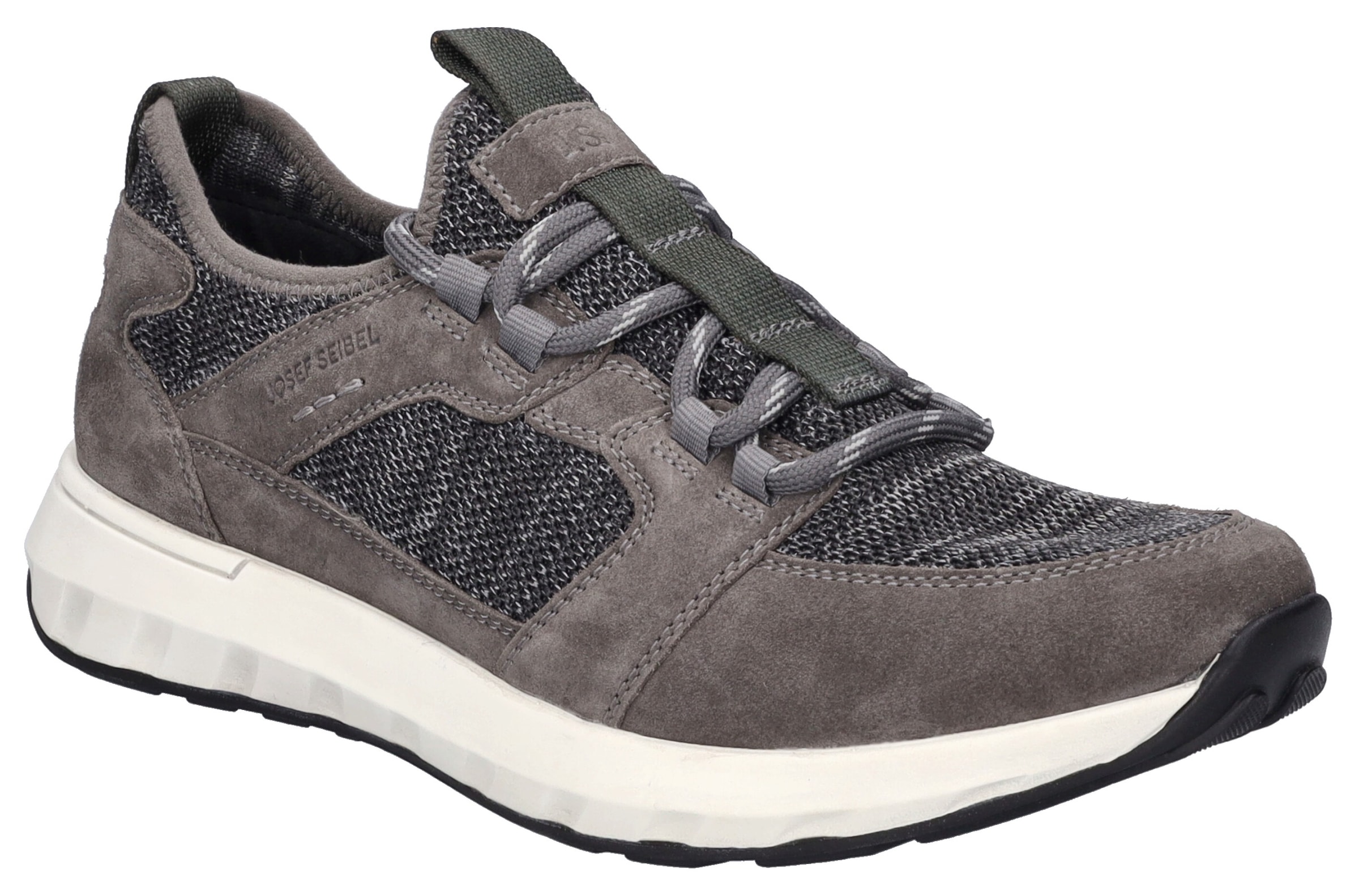 Josef Seibel Slip-On Sneaker »Cameron 01«, Komfortschuh, Slipper mit elastischen Schnürsenkeln