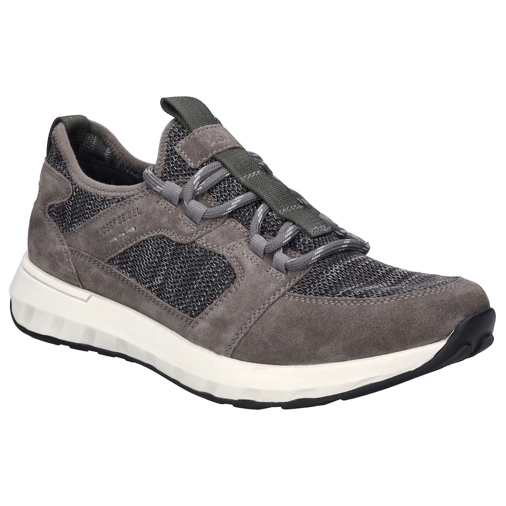Josef Seibel Slip-On Sneaker »Cameron 01«, Komfortschuh, Slipper mit elastischen Schnürsenkeln