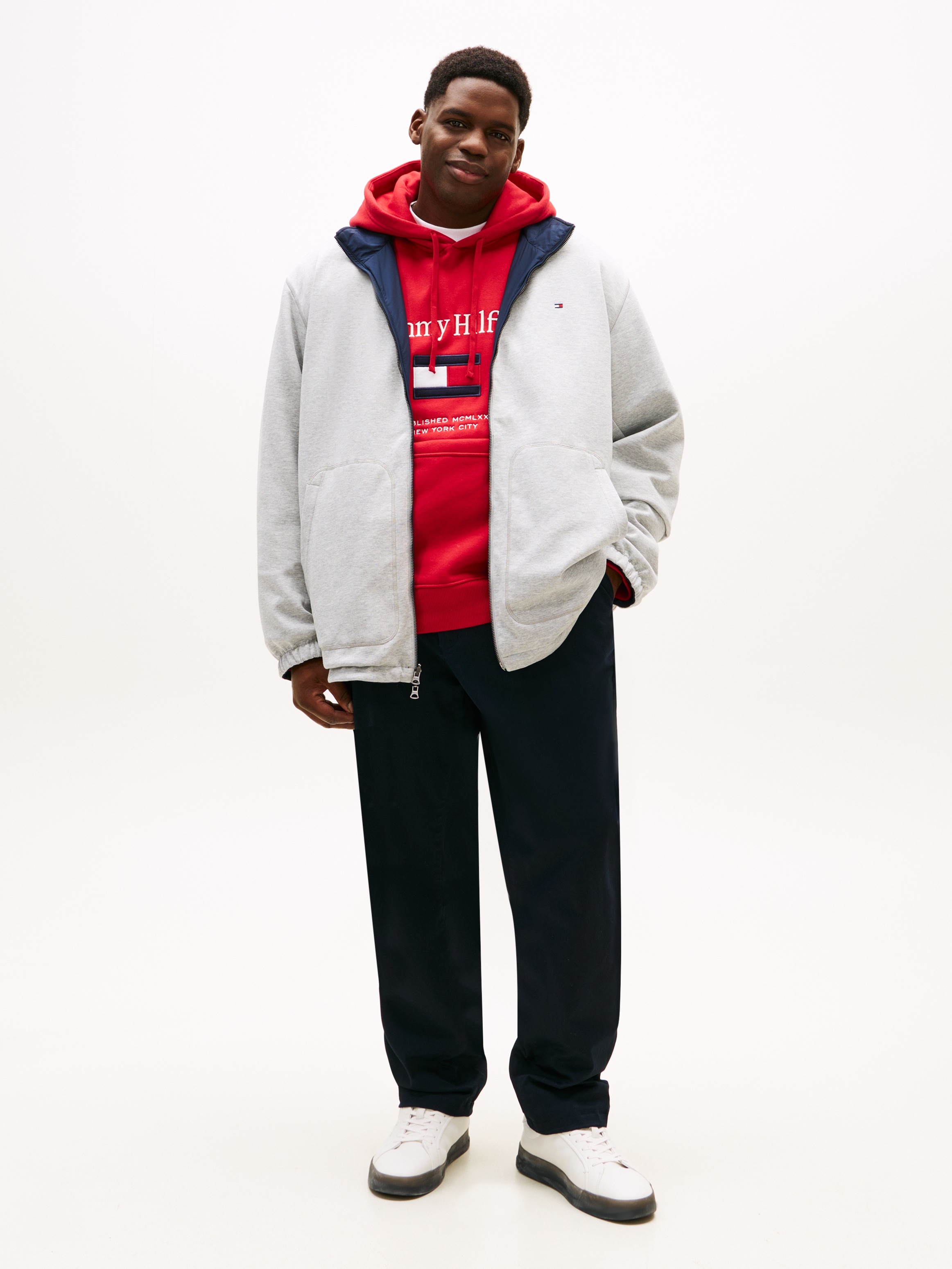 Tommy Hilfiger BT-LW Reversible Jacket Big & Tall Desert Sky 3XL 3