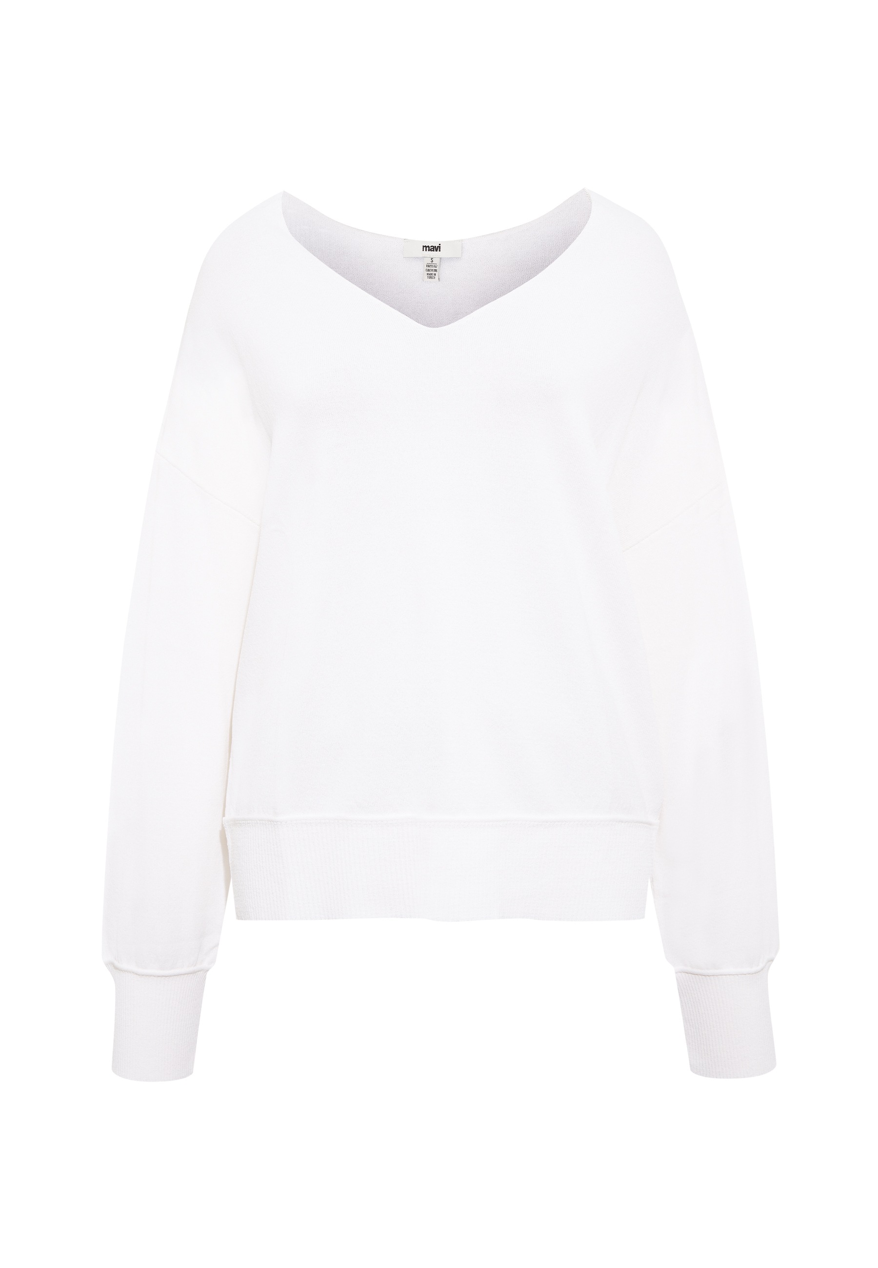 Mavi Strickpullover »V NECK SWEATER«, Strickpullover