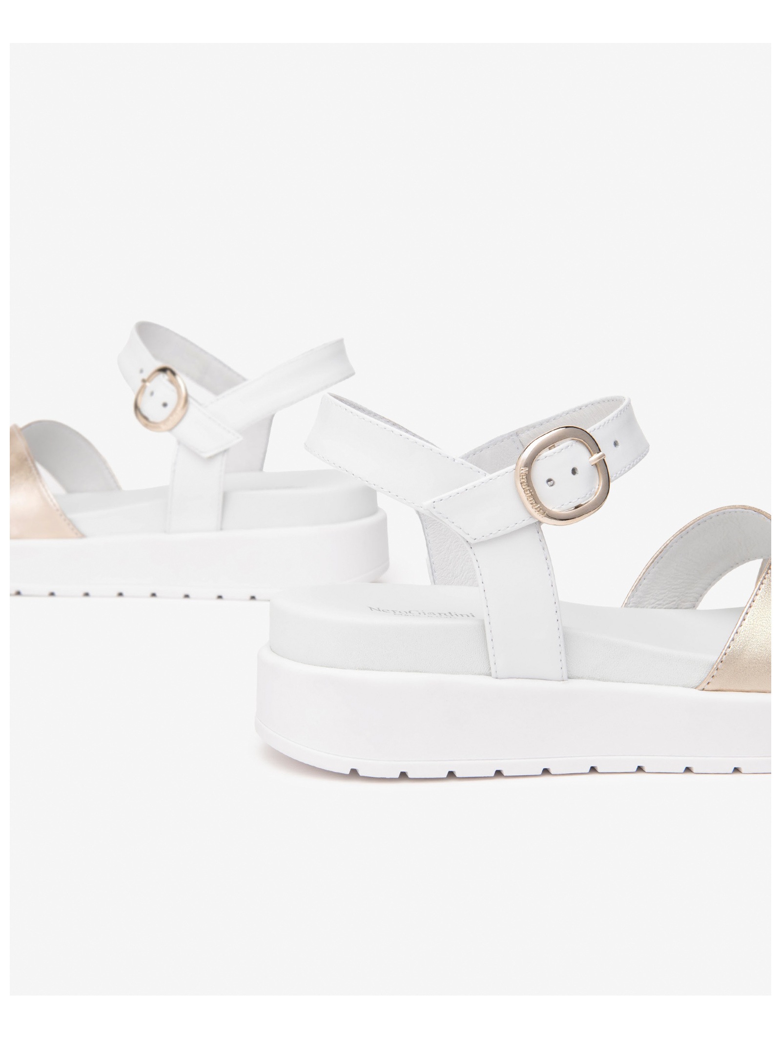 Nero Giardini Plateausandaletten »Nero Giardini Sandalen Leder«