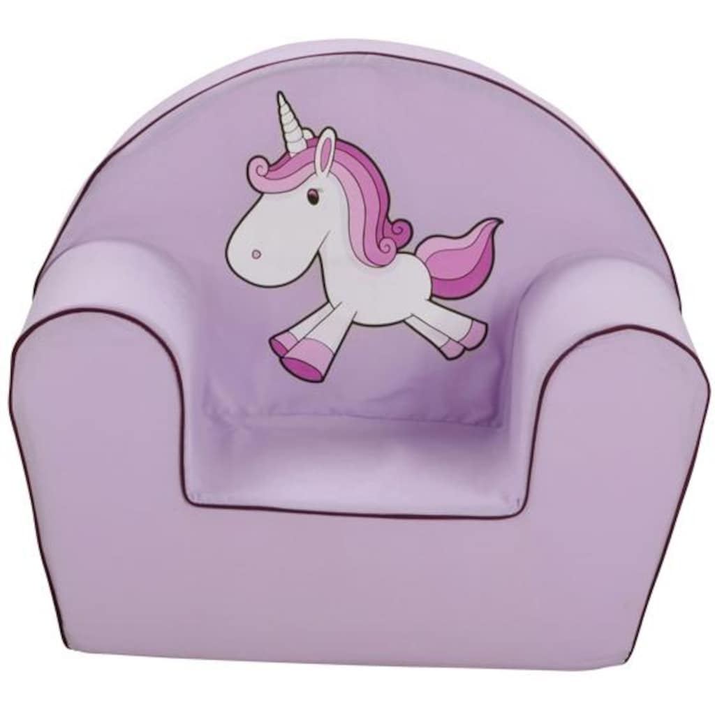 Knorrtoys® Sessel »UMA. Das Einhorn, lila«, für Kinder; Made in Europe