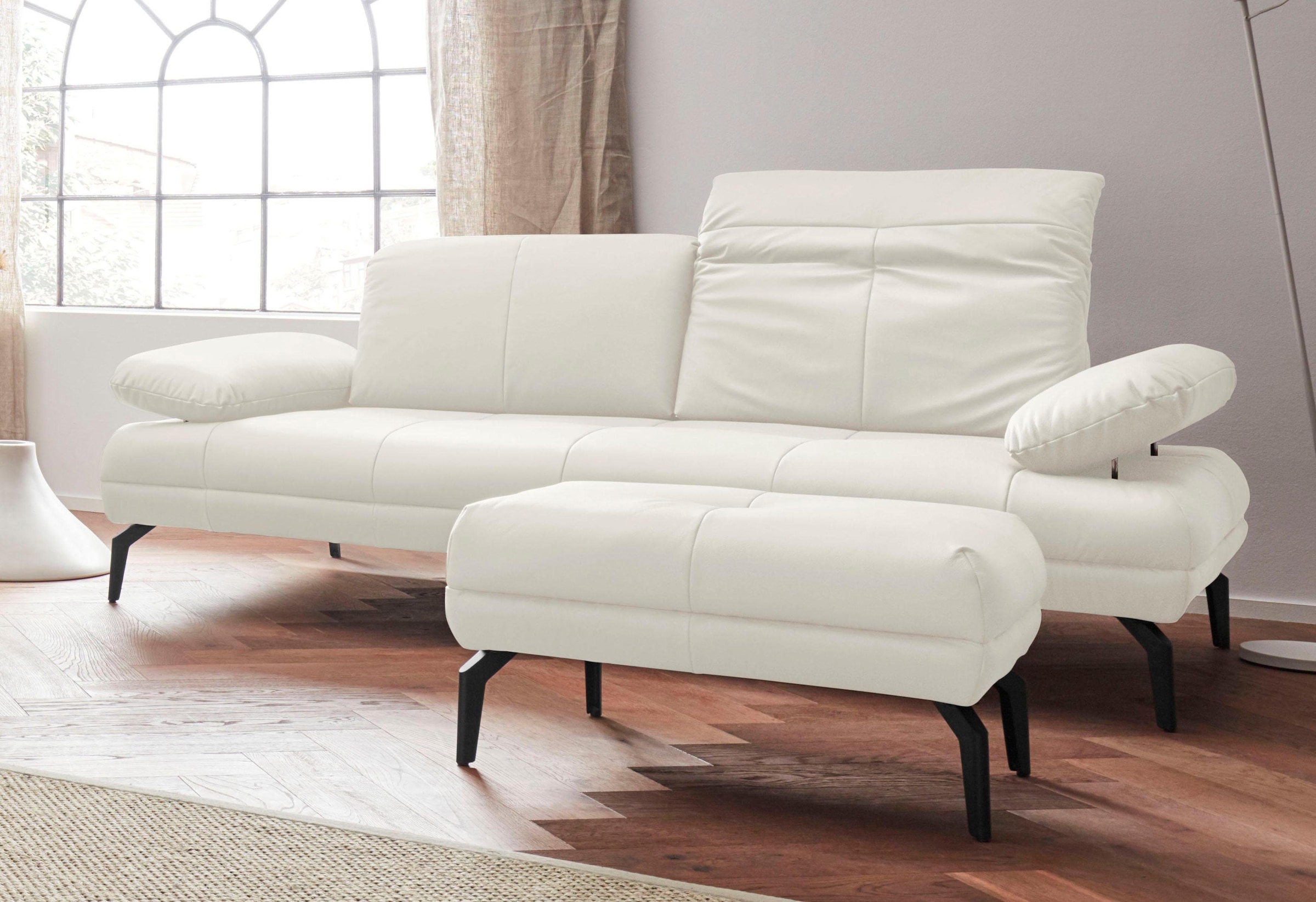 Home affaire 2-Sitzer "Stenlille" incl. Sitztiefen-, Kopfteil- und Armteilv günstig online kaufen