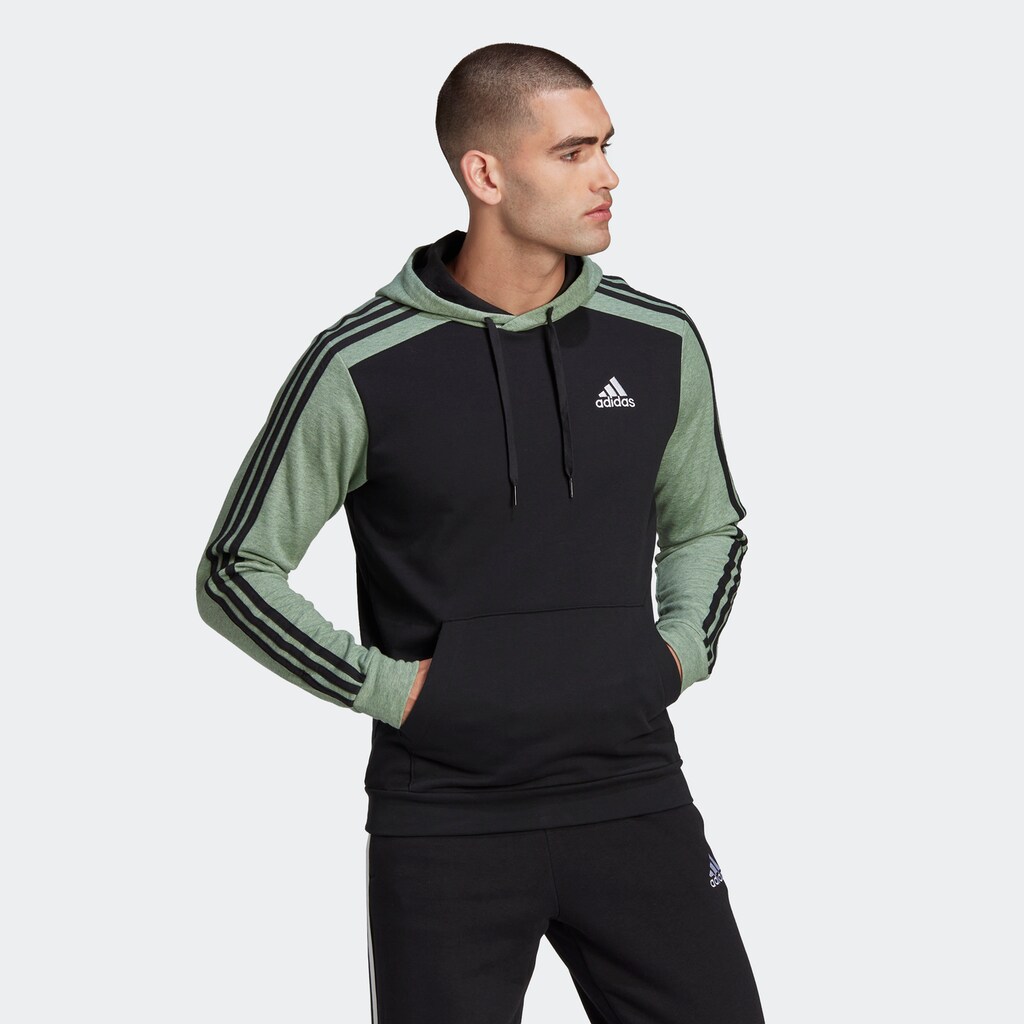 adidas Sportswear Kapuzensweatshirt »ESSENTIALS MÉLANGE FRENCH TERRY HOODIE«