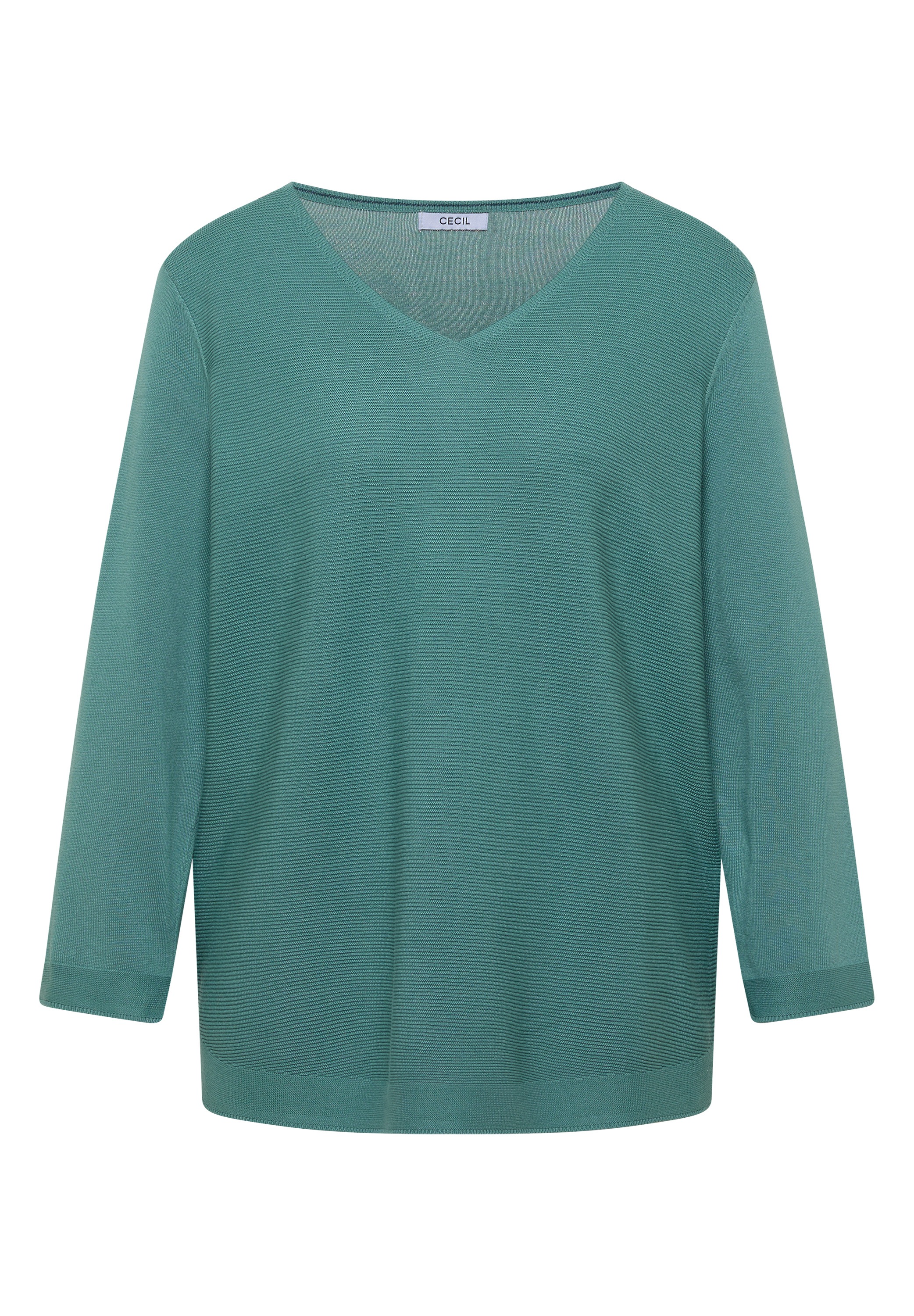 Cecil V-Ausschnitt-Pullover im soften Baumwoll-Mix