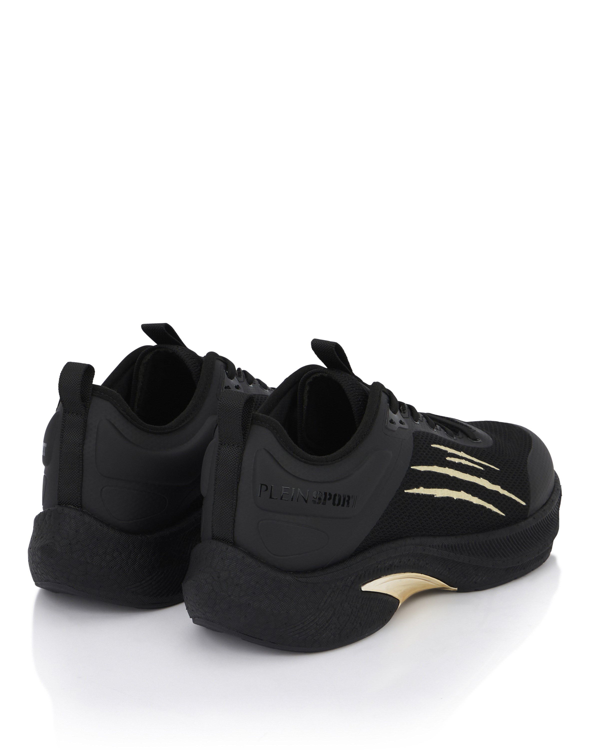 Sneaker PLEIN SPORT "Läufer Sneaker", Damen, Gr. 39, Normalschaft, schwarz (0202, schwarz, schwarz), Schuhe Sneaker 3