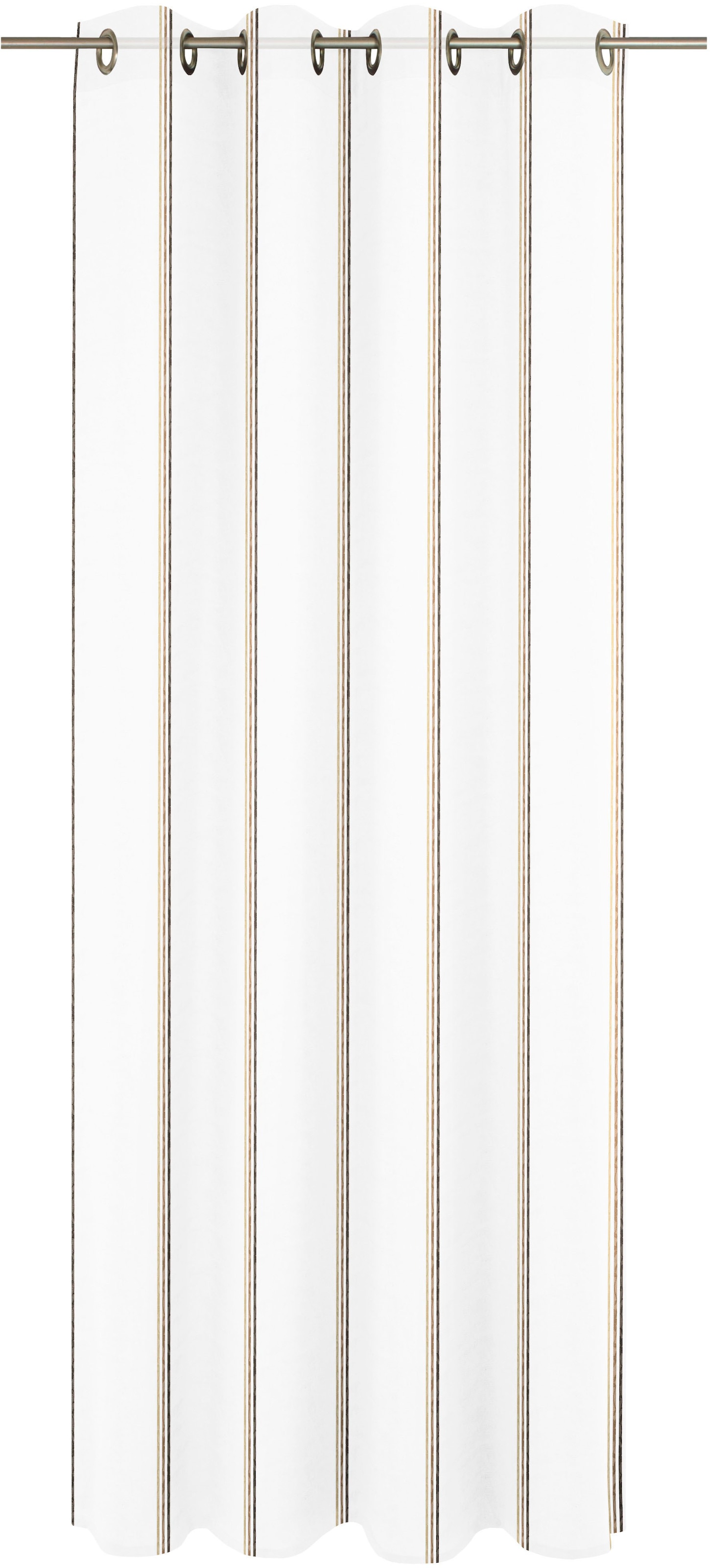 Wirth Gardine "Chloé" Ösen 1 Stk. tlg. Fertigstore mit Ösen (Ø 4 cm) nach M günstig online kaufen