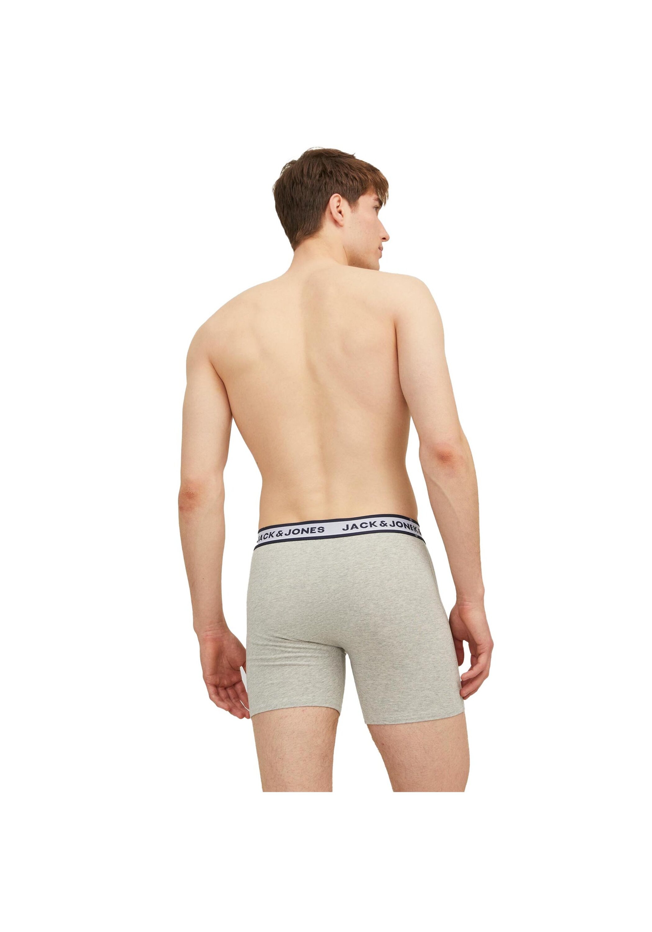 Jack & Jones Boxershorts »Boxershort JACSOLID BOXER BRIEFS 3P 3er Pack«