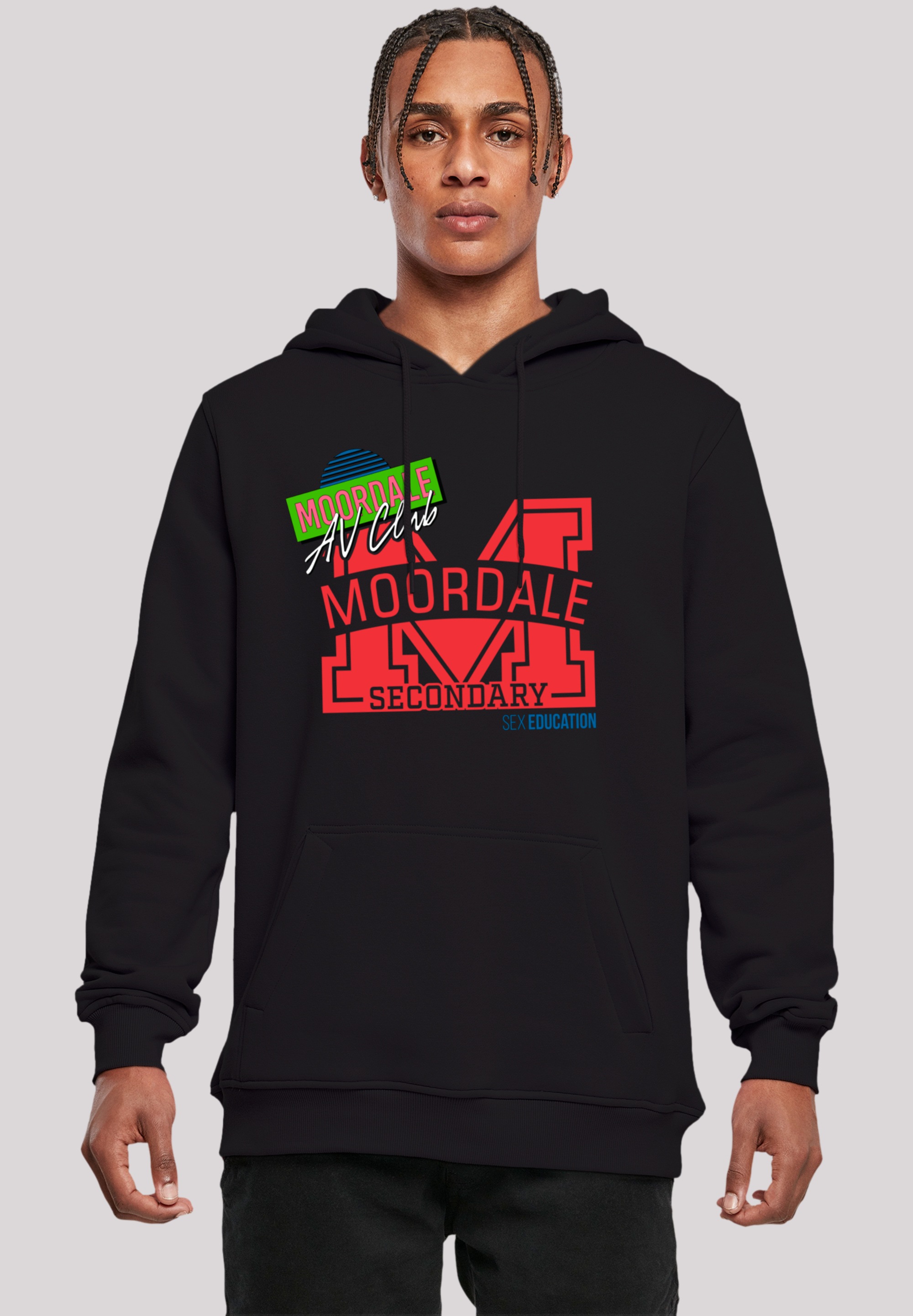 F4NT4STIC Kapuzenpullover "Sex Education Moordale M Collage Netflix TV Series", Premium Qualität