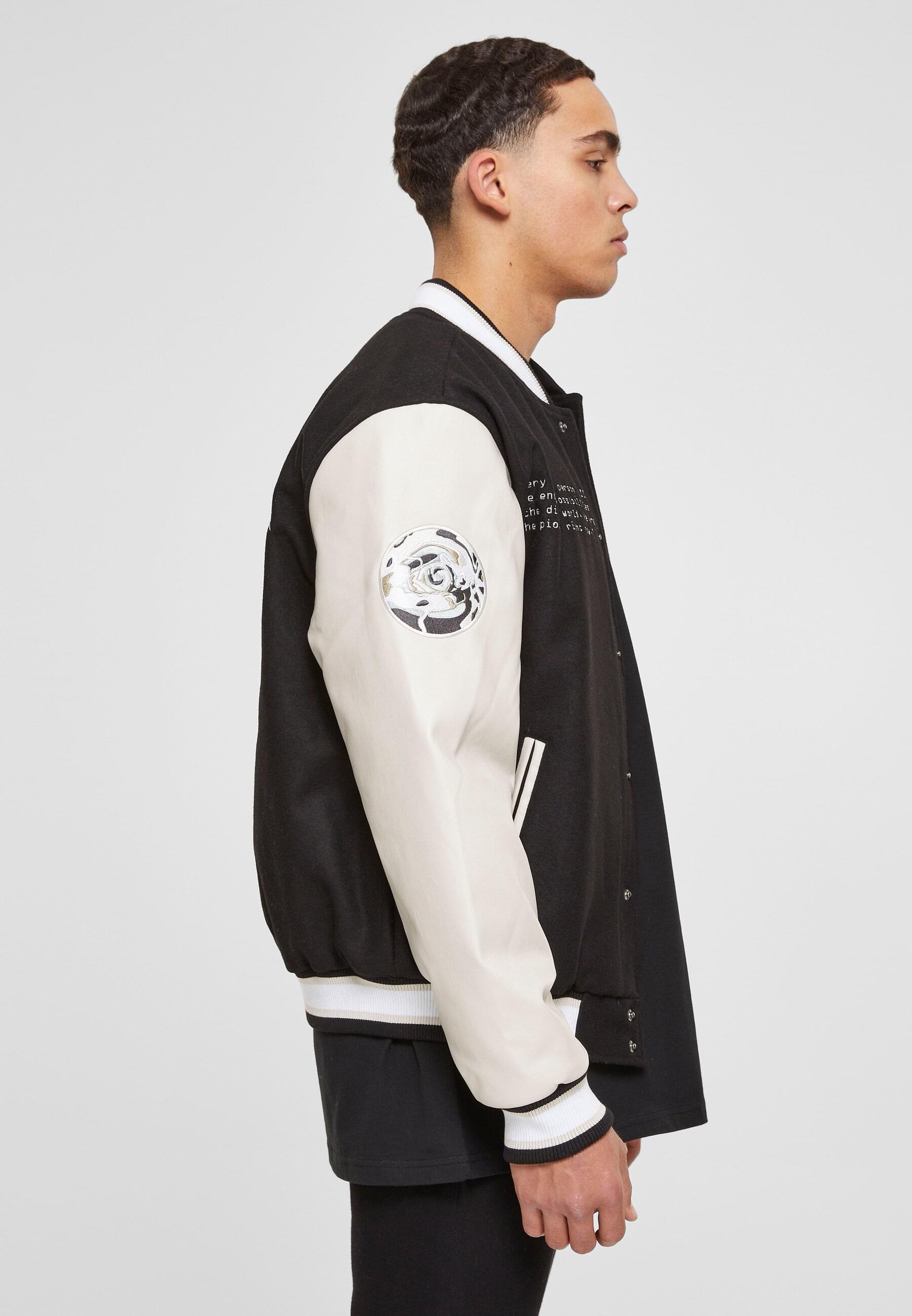 Karl Kani Allwetterjacke »Karl Kani Herren KM231-008-2KK Retro Block College Jacket«, (1 St.), mit Kapuze