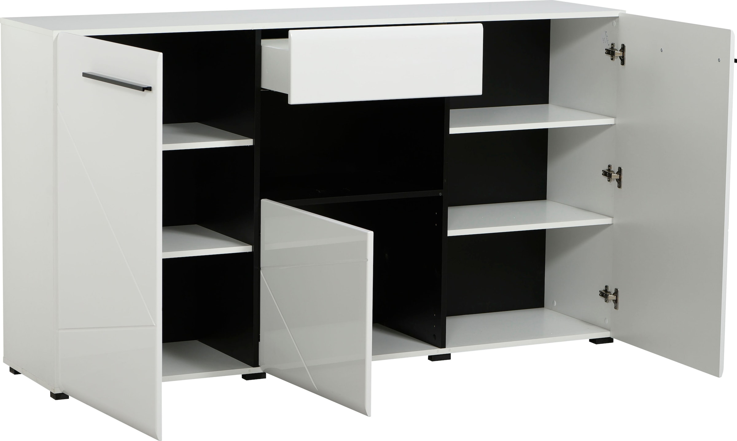 INOSIGN Sideboard »Trentino«, Kommode, Briete ca. 173 cm, Soft-Close-Funktion, Hochglanzfronten