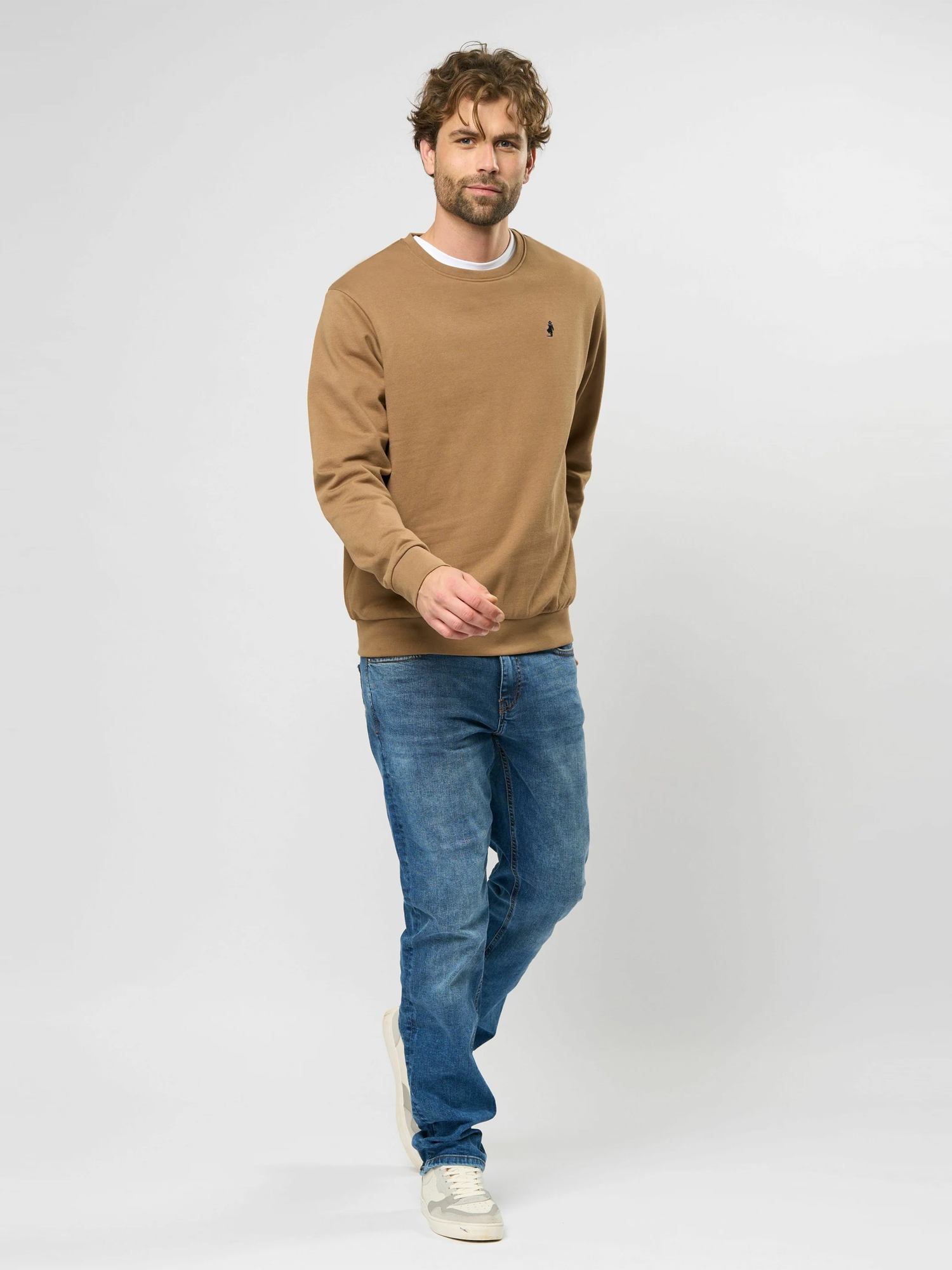 MCS Rundhalspullover »MCS sweatshirt Skyler«