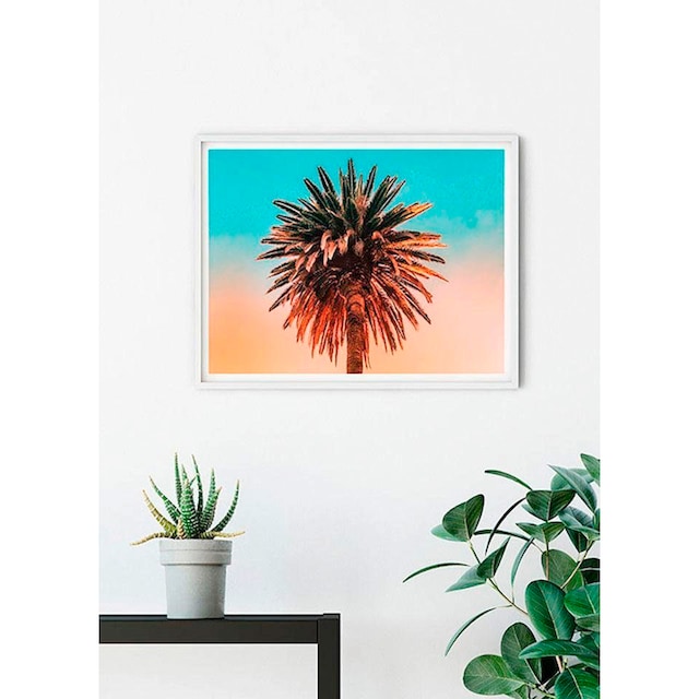 Komar Poster »Palm Tree«, Pflanzen-Blätter, (1 St.), Kinderzimmer,  Schlafzimmer, Wohnzimmer | BAUR