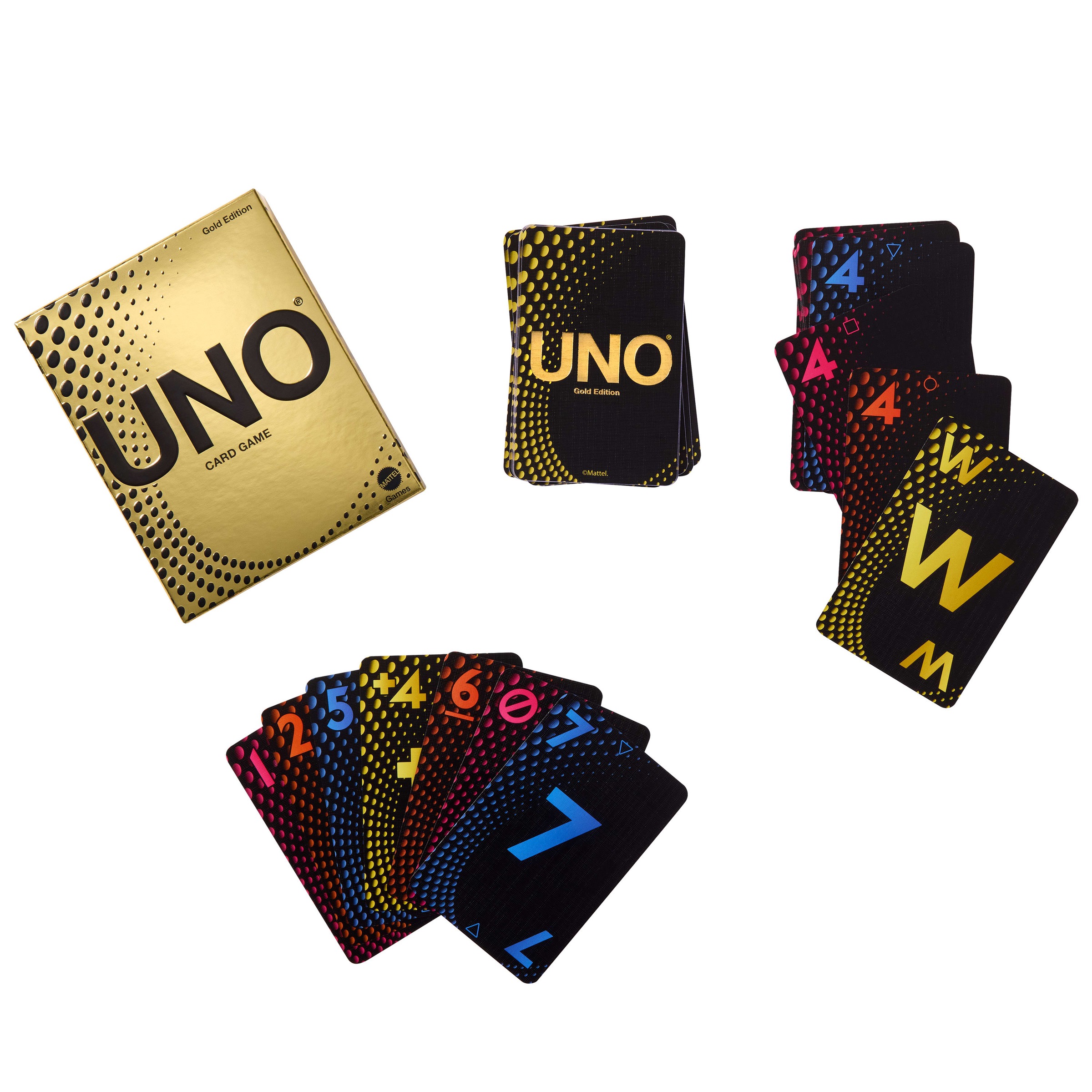 Mattel games Spiel »UNO, Gold-Edition«