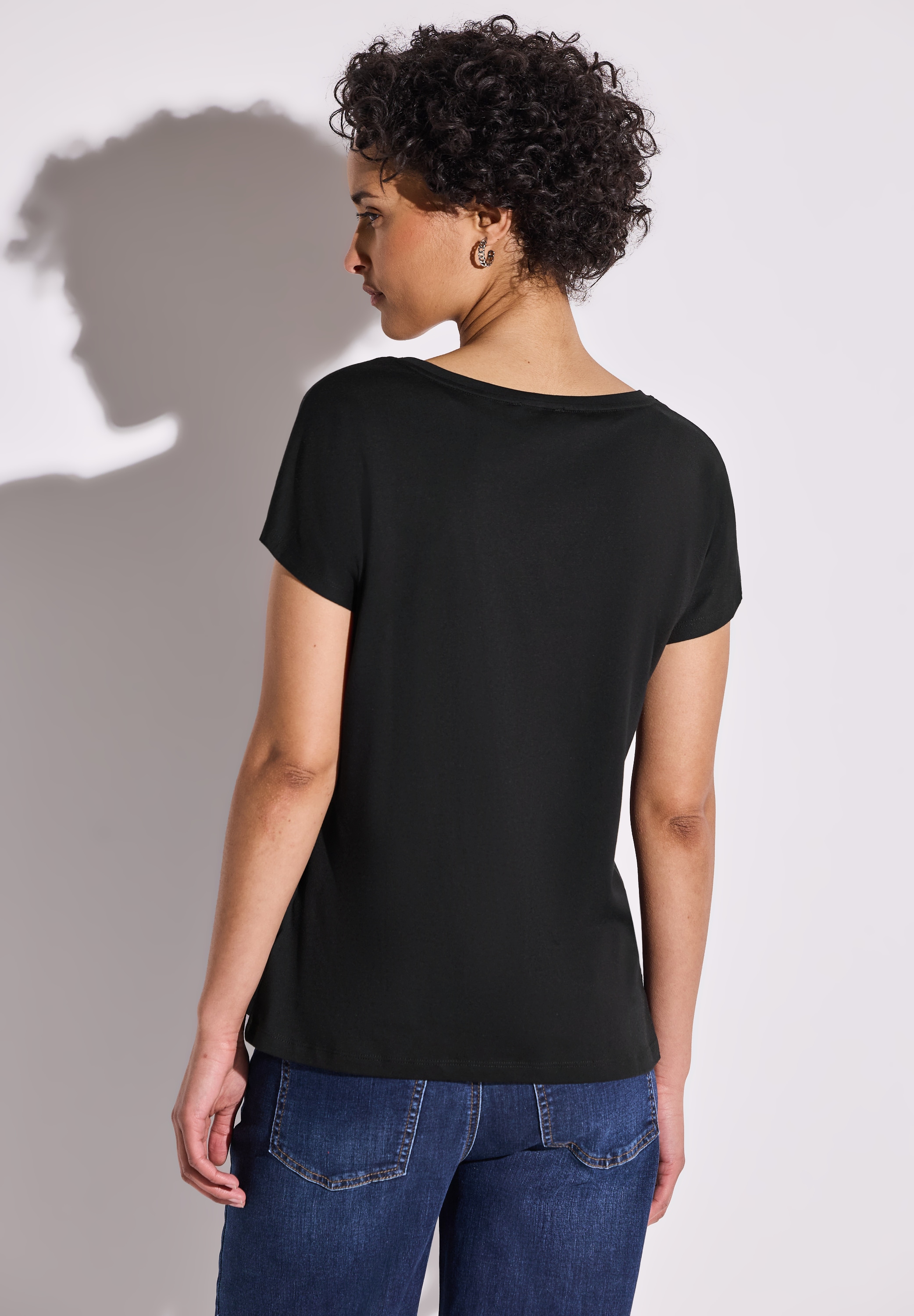 STREET ONE T-Shirt, im soften Baumwoll-Mix