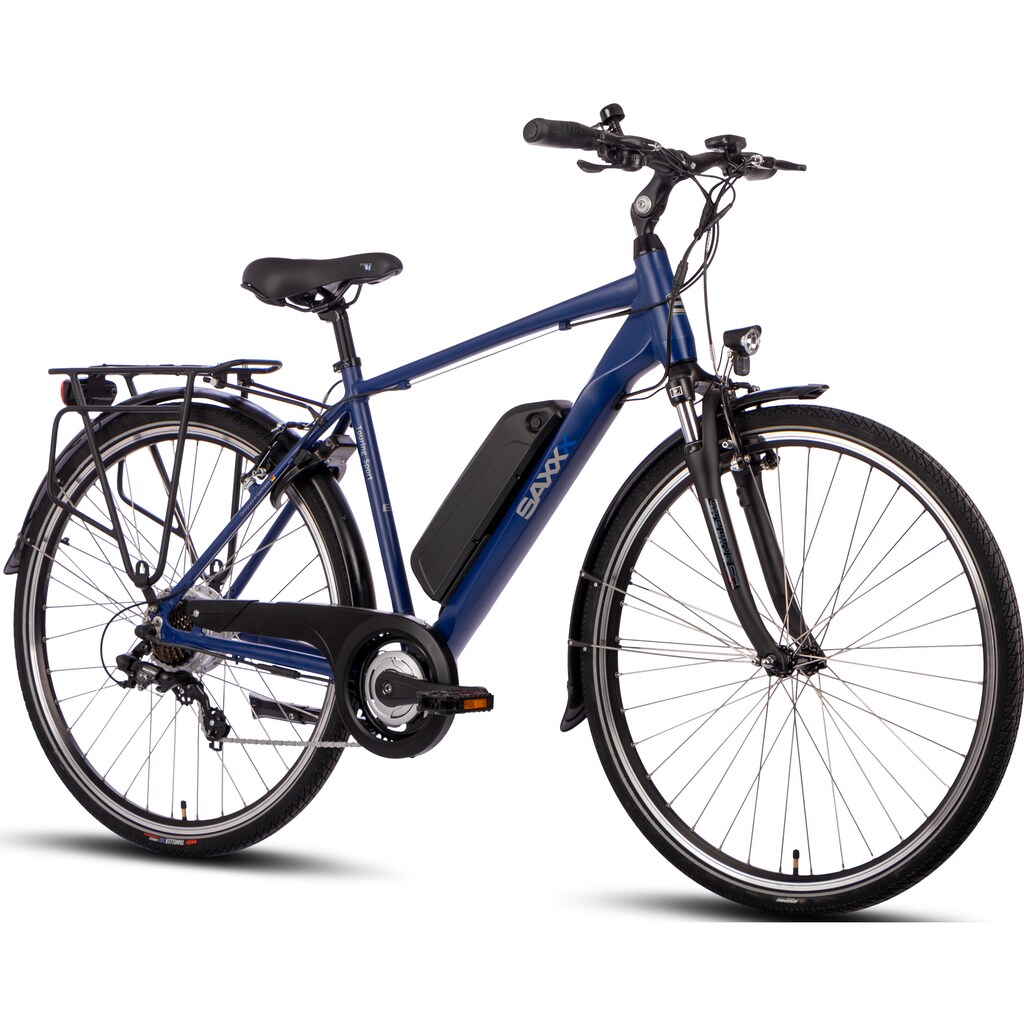 SAXXX E-Bike »TOURING SPORT«, 7 Gang, Shimano, Heckmotor 250 W