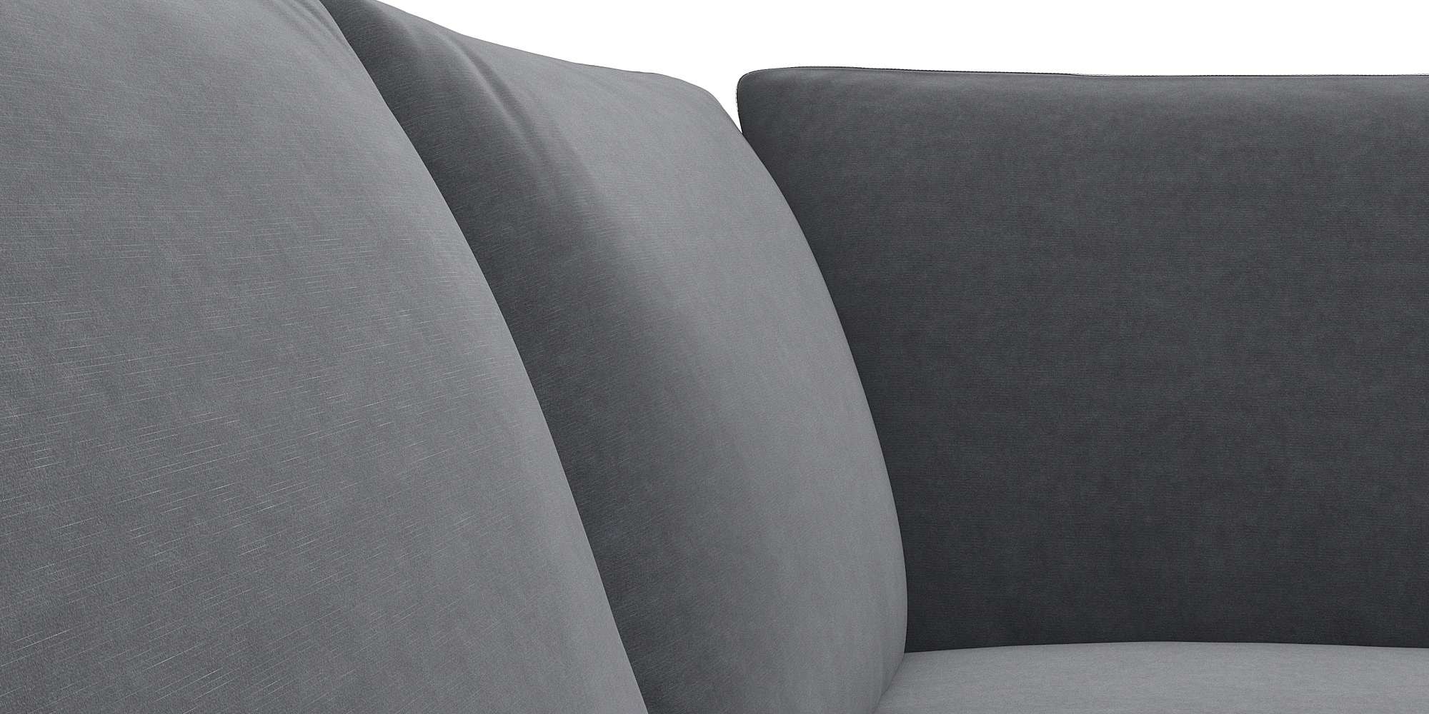 FLEXLUX Ecksofa »Fiore, super Sitzkomfort durch Kaltschaum im Sitz, L-Form«, schmale Armlehnen, Füße Alu+schwarz