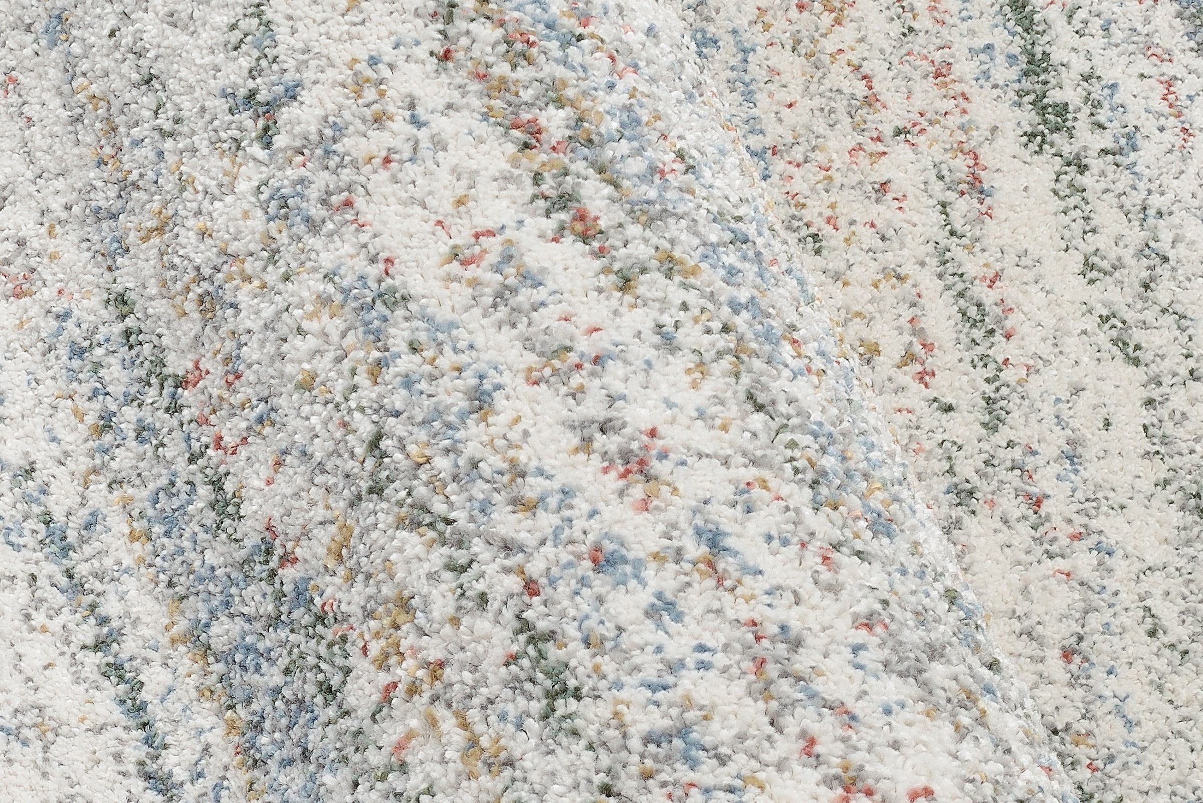 OCI DIE TEPPICHMARKE Teppich "NEW VILLA LINES" rund 20 mm Höhe moderne meli günstig online kaufen