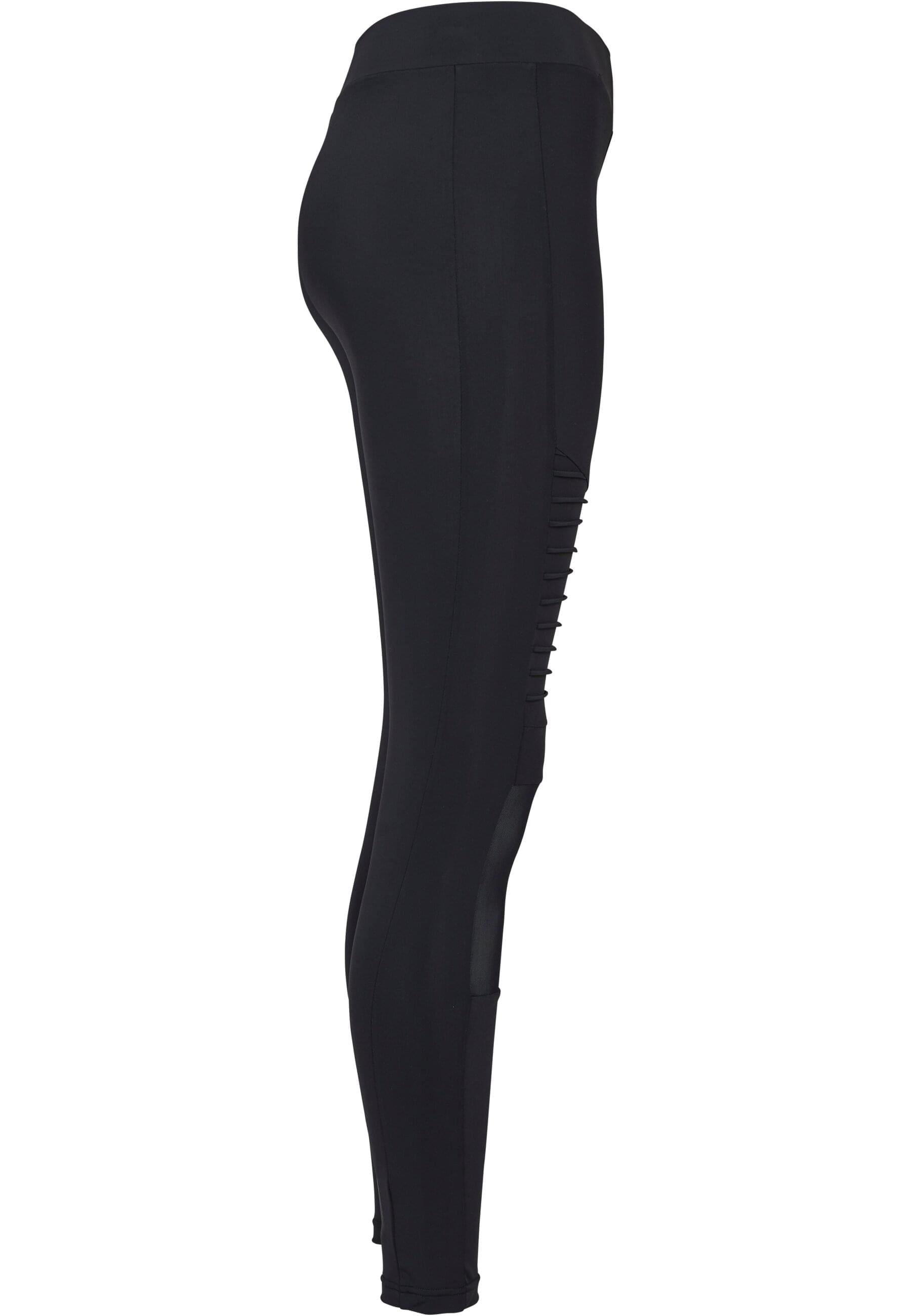 URBAN CLASSICS Leggings »Urban Classics Damen Ladies Tech Mesh Biker Leggings«, (1 tlg.)