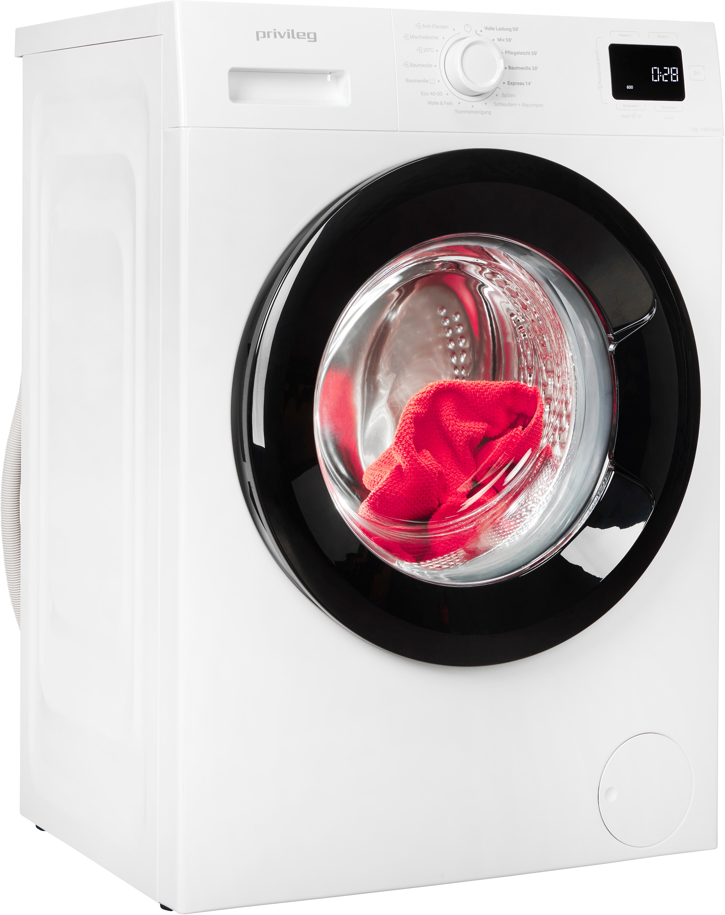 Privileg Waschmaschine MY TIME "PWF 774A MY TIME DE" 7 kg 1400 U/min Quick günstig online kaufen