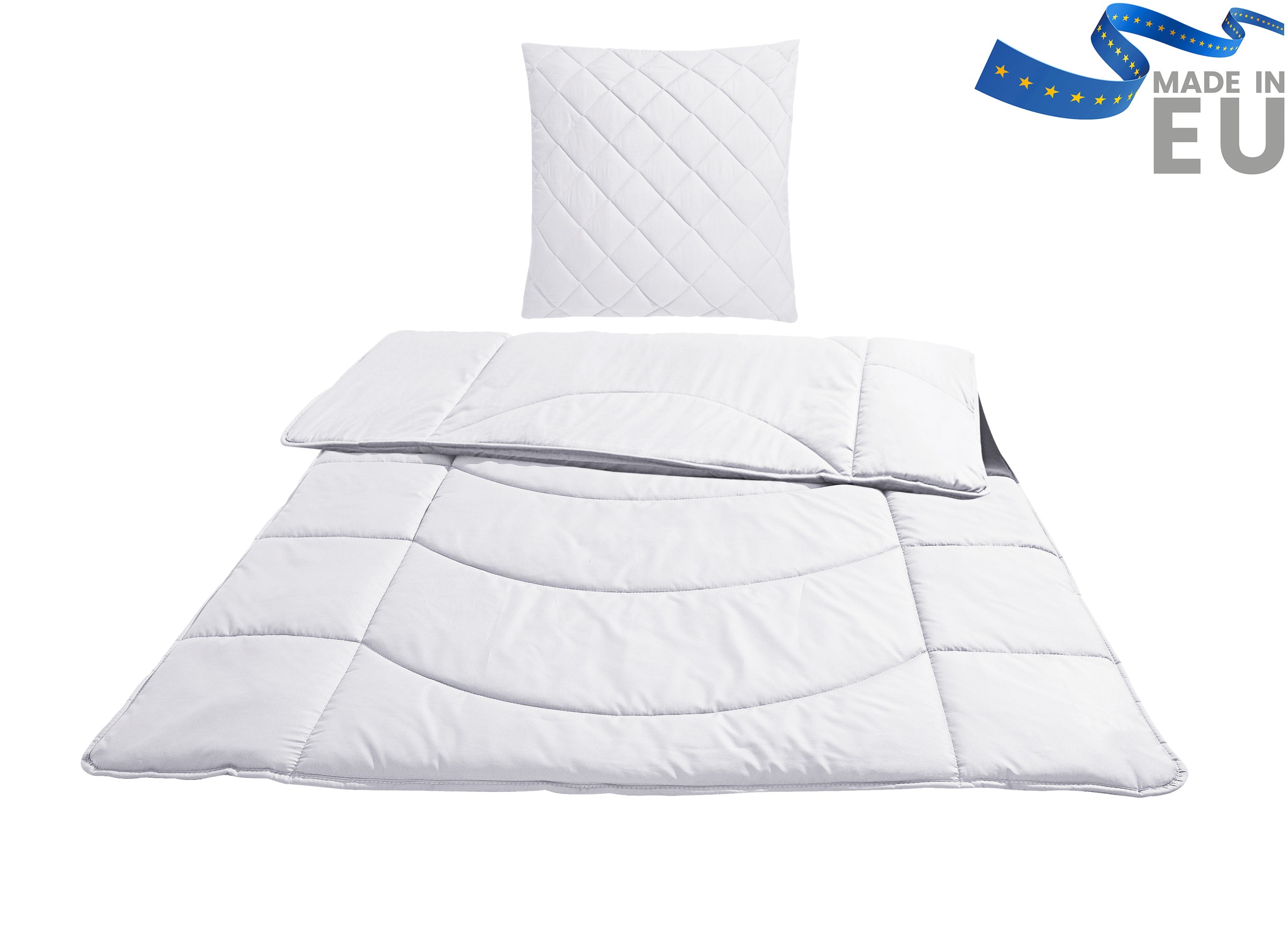 my home Steppbett + Kopfkissen "Microlux, Bettdecke 135x200 cm, 155x220 cm" günstig online kaufen