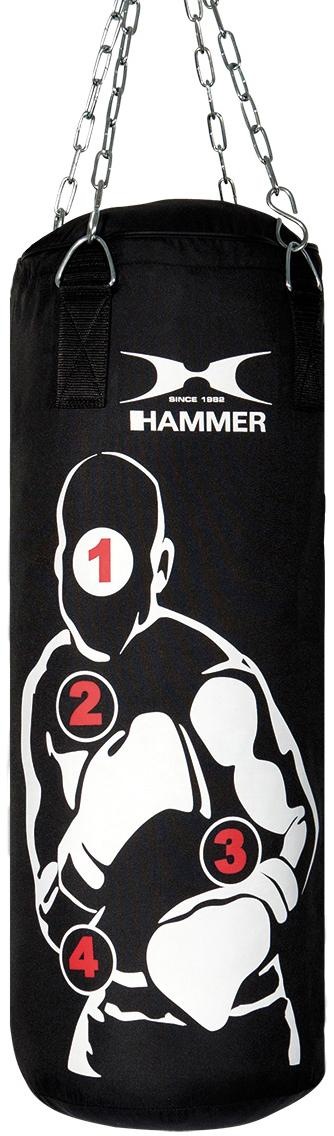 Hammer Boxsack »Sparring Pro«, (Set, 3 tlg., mit Boxhandschuhen-mit Sprungseil)