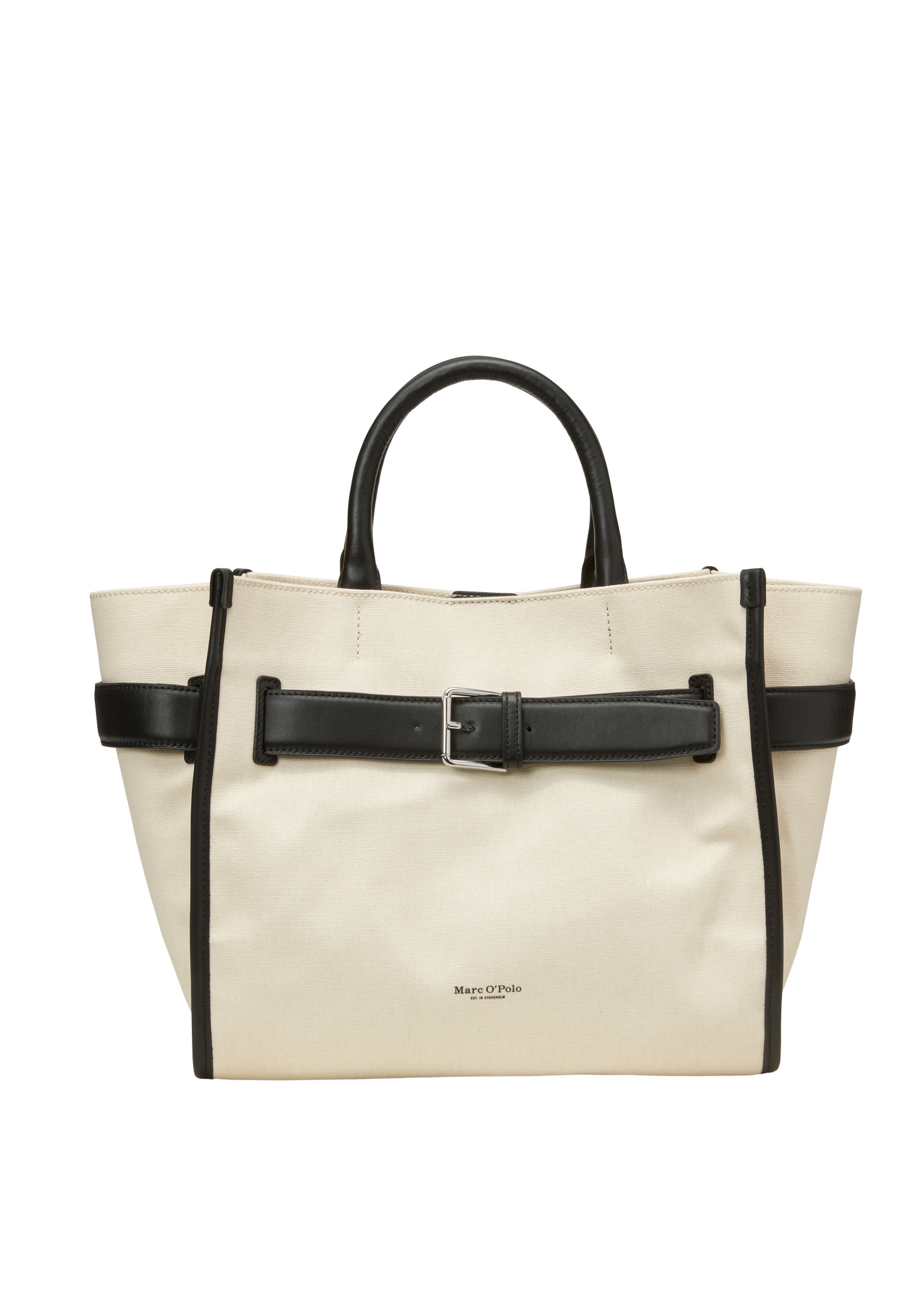 Marc O'Polo Shopper »aus robustem Canvas mit Leder-Details«