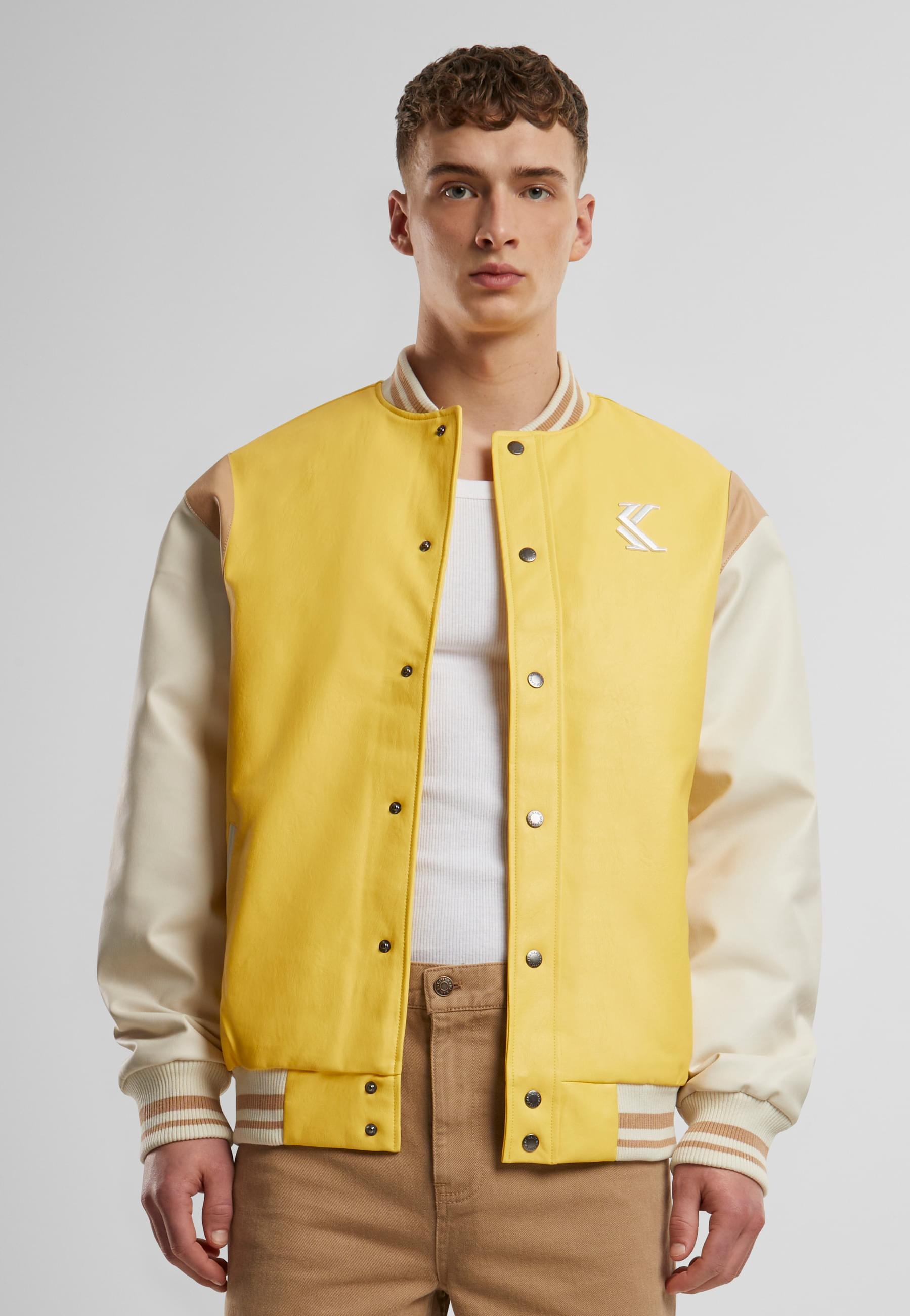 Karl Kani Collegejacke »Karl Kani Herren KM222-008-1 OG Block College Jacket«, (1 St.), ohne Kapuze