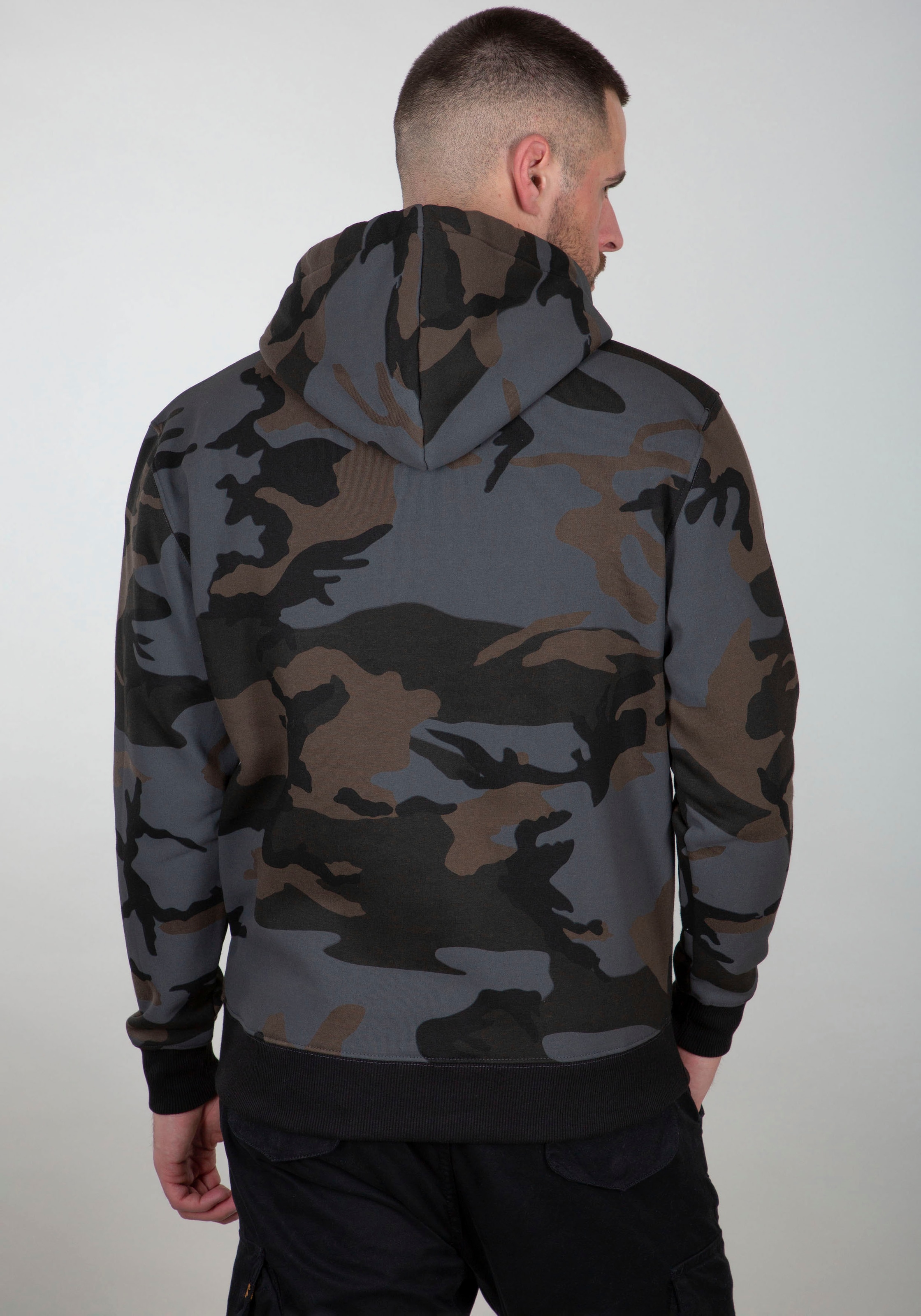 Alpha Industries Hoodie "Alpha Industries Men - Hoodies Basic Hoodie Camo" günstig online kaufen