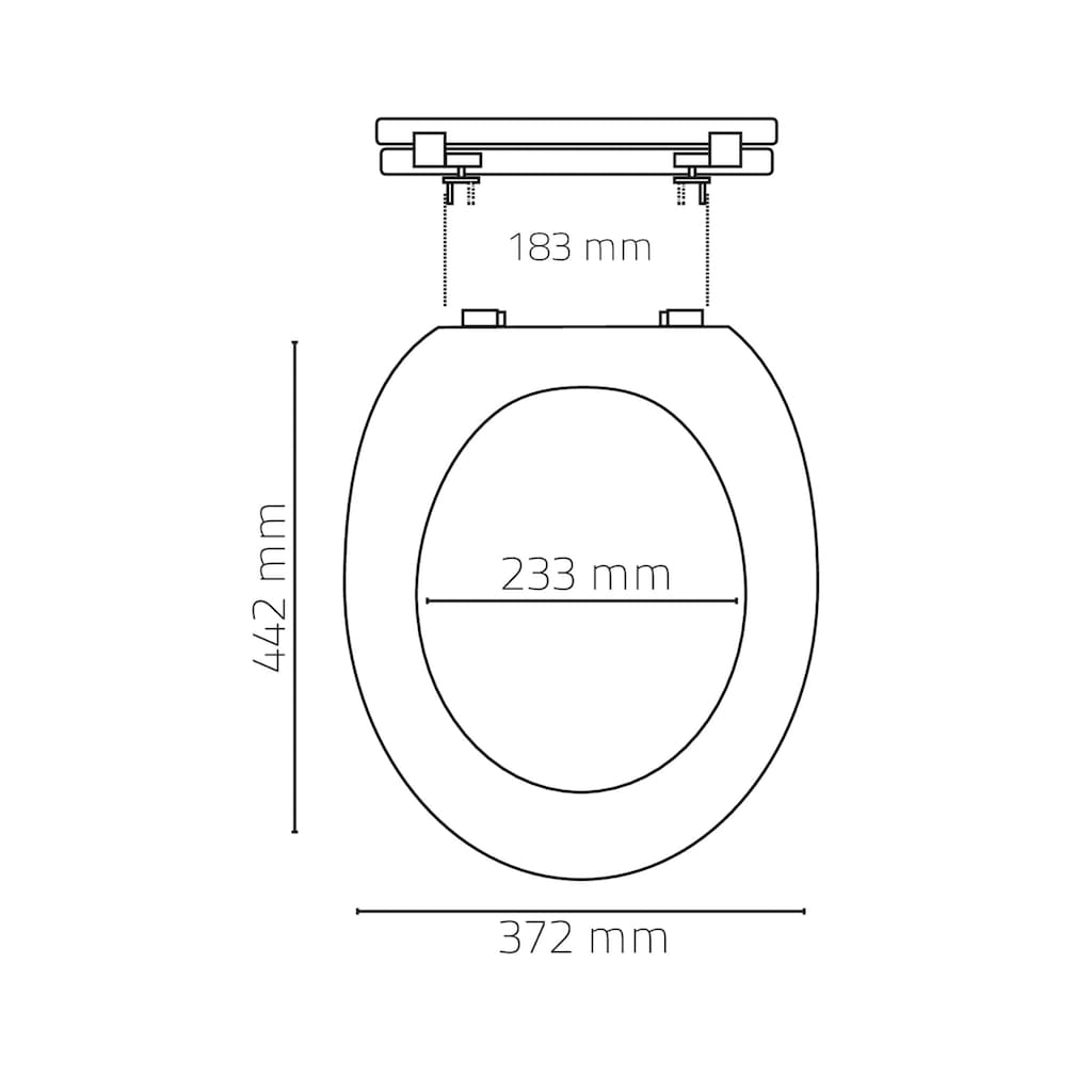 Ridder WC-Sitz »Miami«