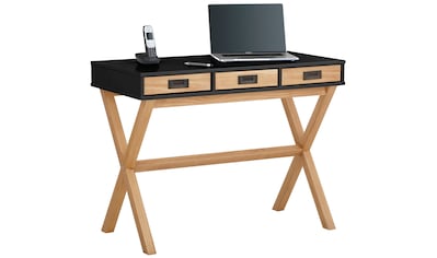 Home affaire Schreibtisch »Saillon«, aus schönem massivem Kiefernholz, in zwei... kaufen