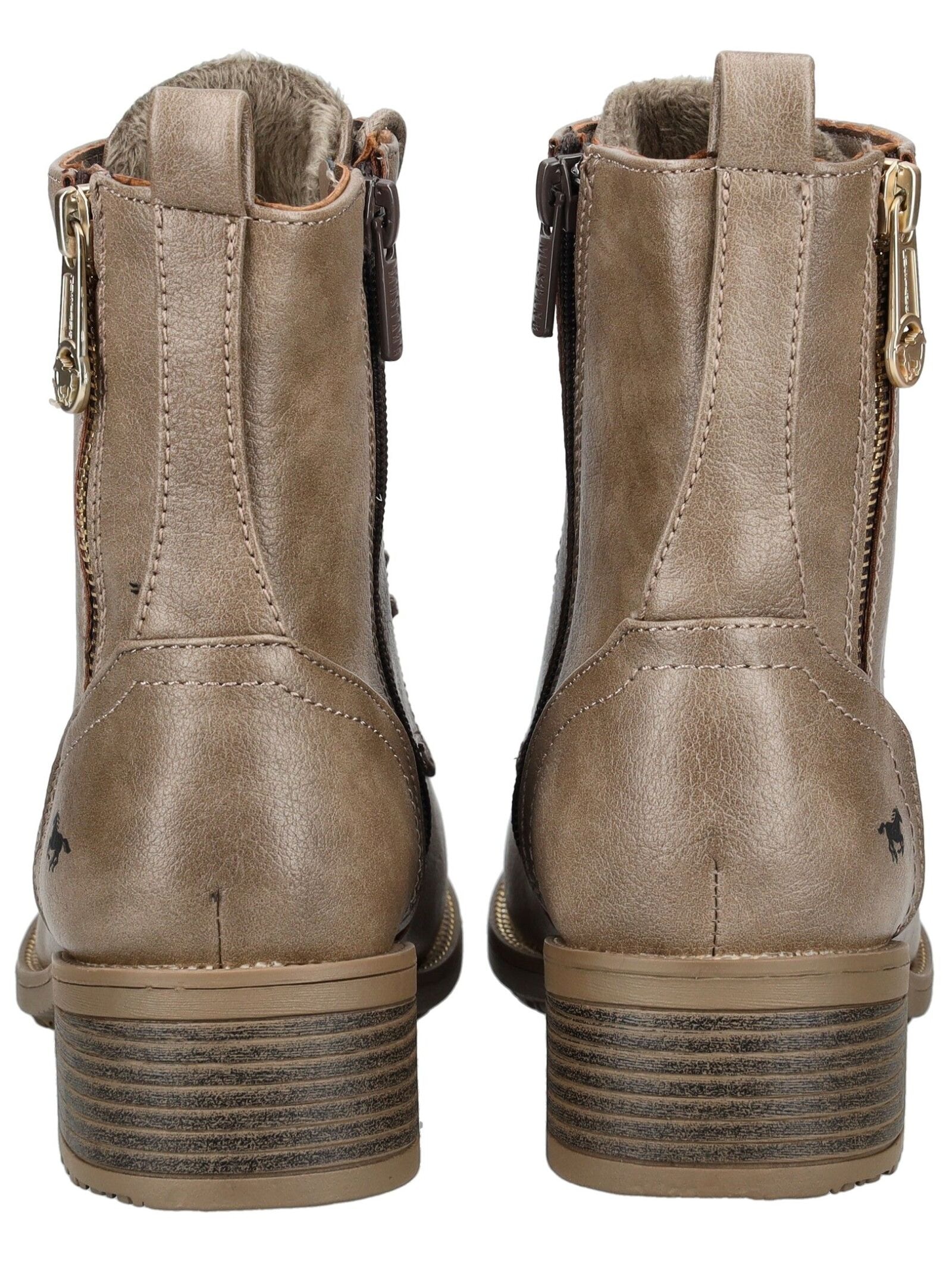 Mustang Shoes Schnürstiefelette »Mustang Shoes Stiefelette Lederimitat«