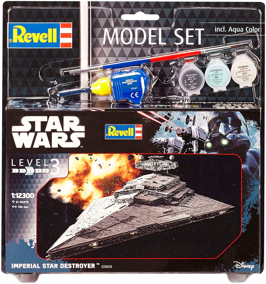 Revell® Modellbausatz »Imperial Star Destroyer, Star Wars«, 1:12, Made in Germany