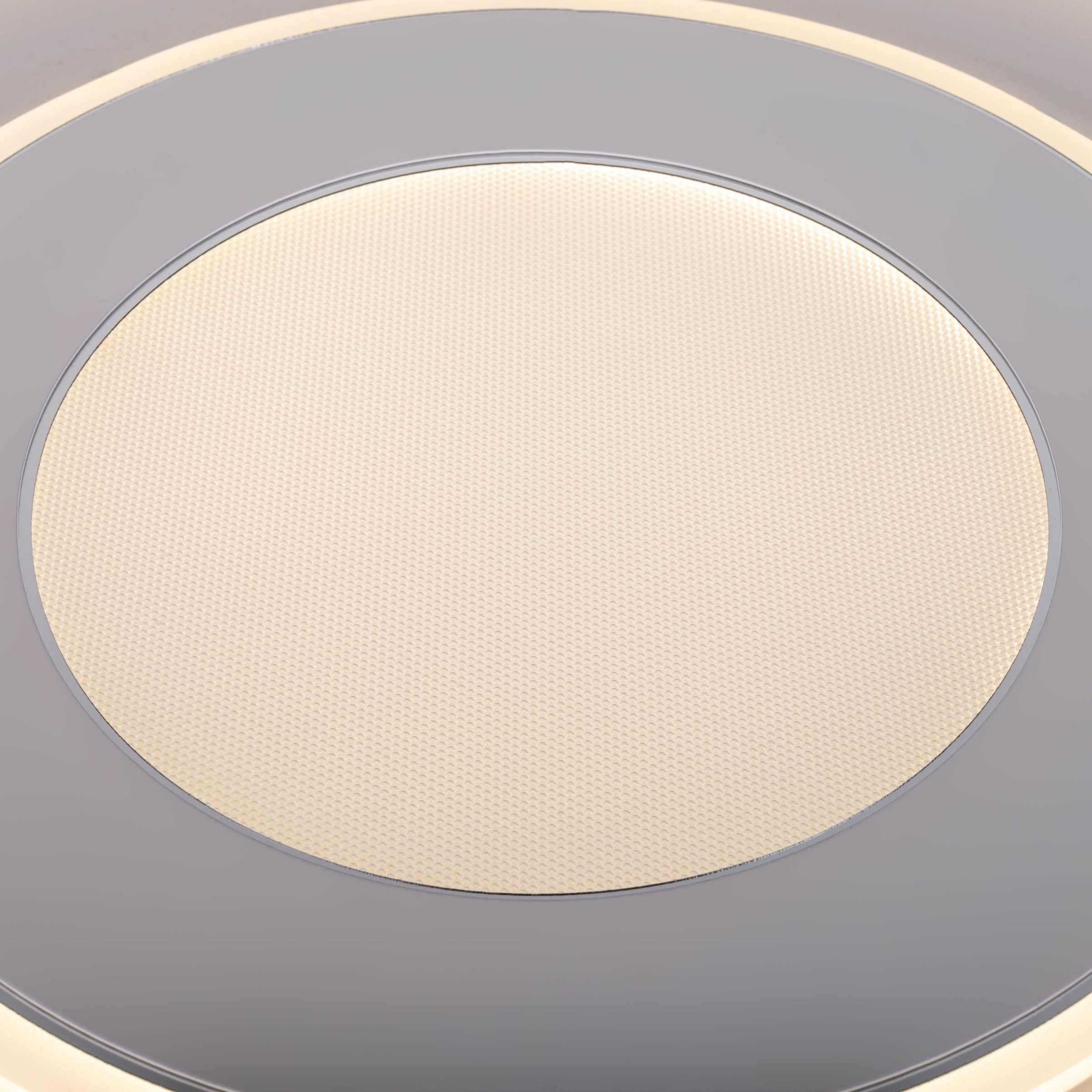 näve LED Deckenleuchte »Doira«, 1 flammig, Leuchtmittel LED-Modul | LED wechselbar, weiß/silber, dimmbar per Fernbedienung (inkl), CCT, Memory, Nachtlicht