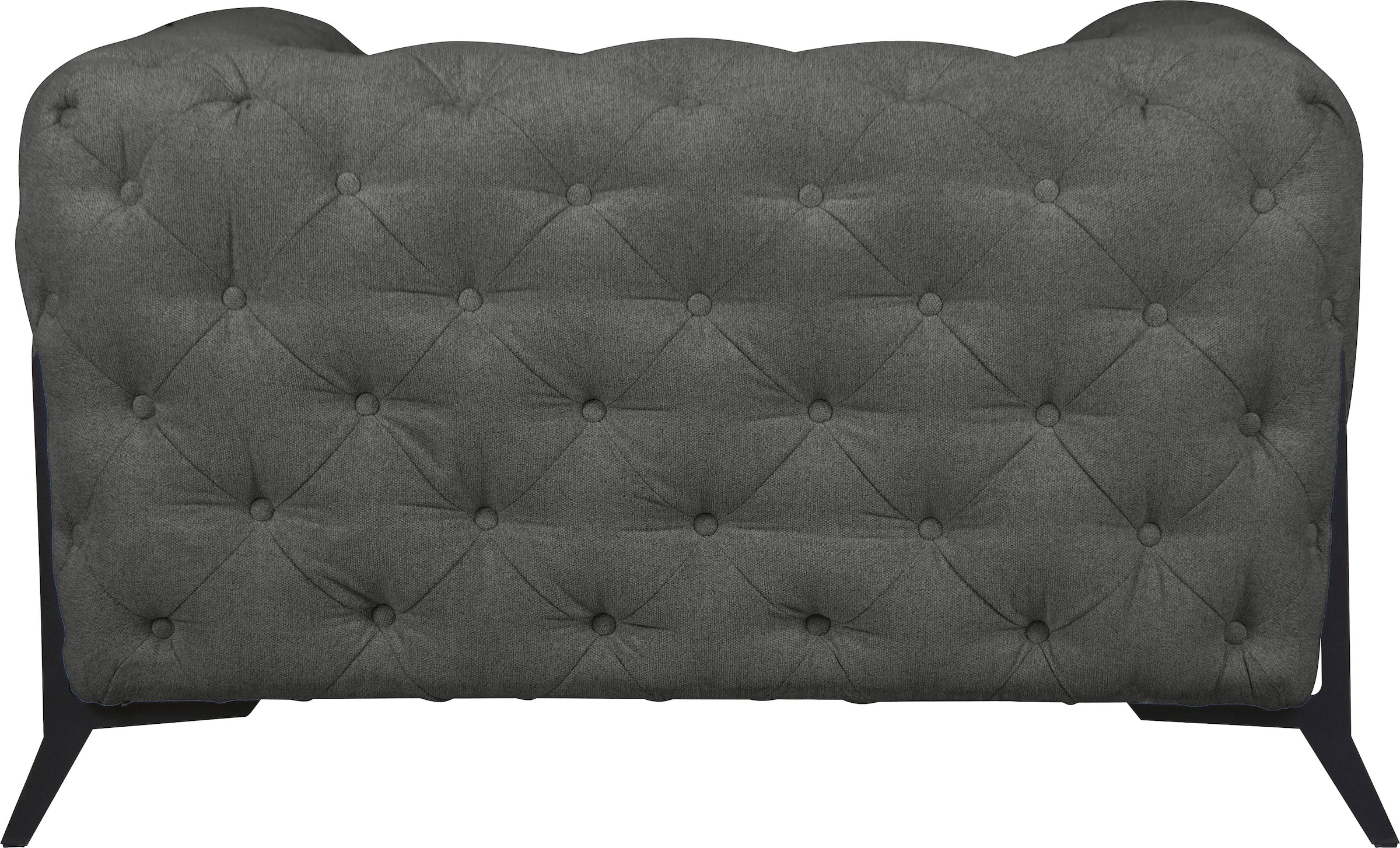 Leonique Chesterfield-Sessel »Amaury Sessel«, aufwändige Knopfheftung, moderne Chesterfield Optik, Fußfarbe wählbar