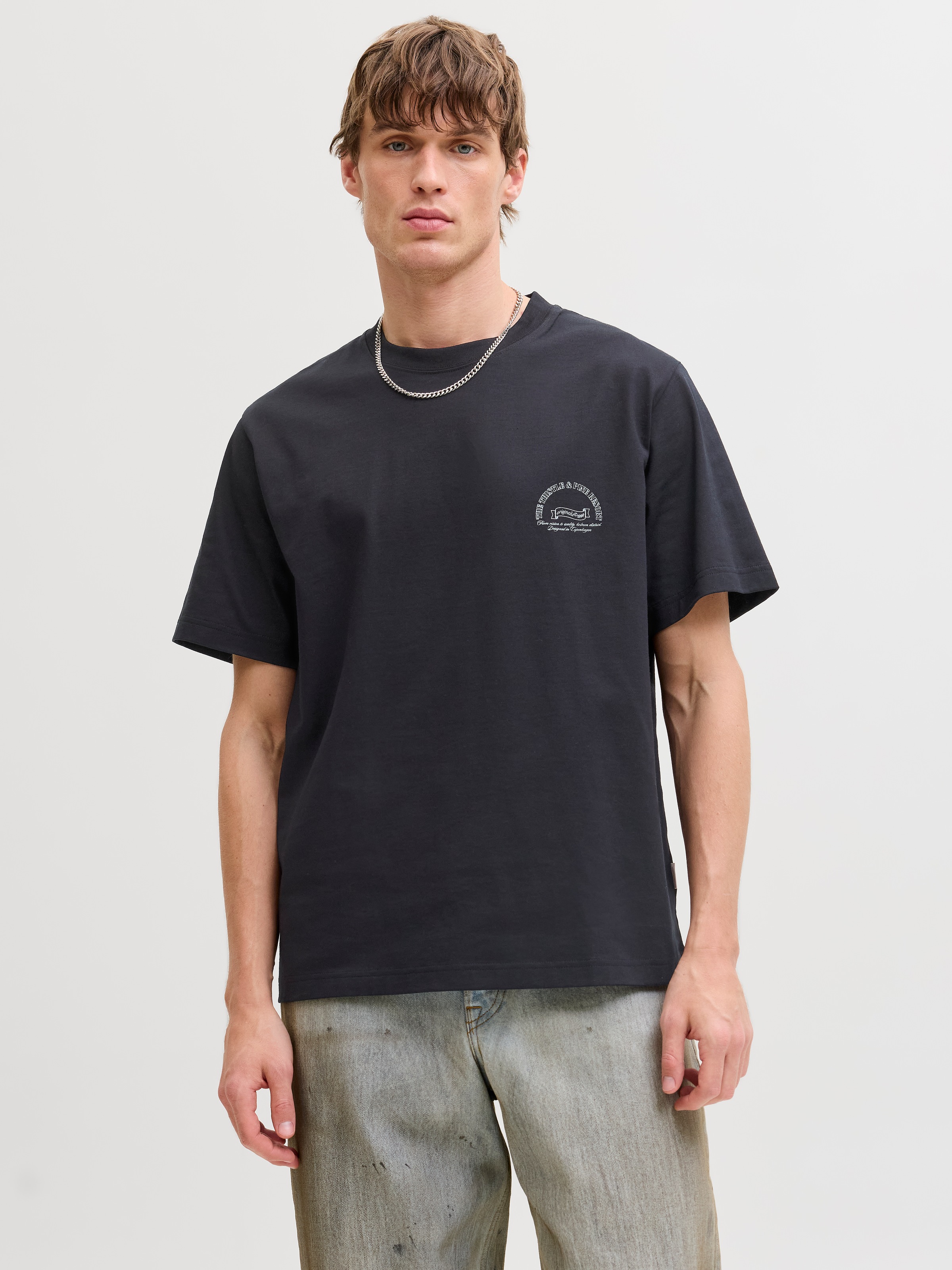 Jack & Jones T-Shirt "JORMONTAUK PHOTO BACK TEE SS CN" günstig online kaufen