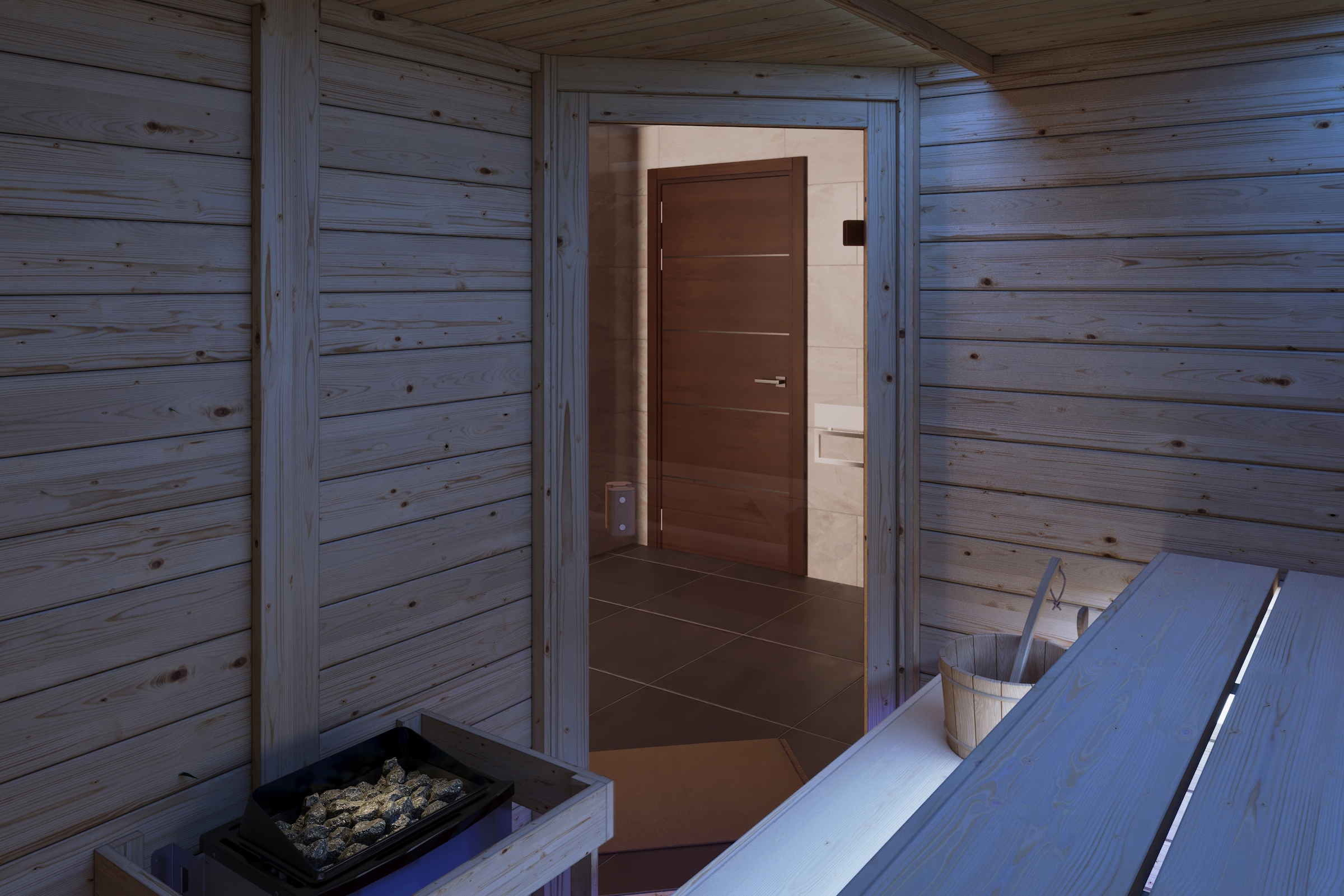 welltime Sauna »Lohja« verschiedene Varianten