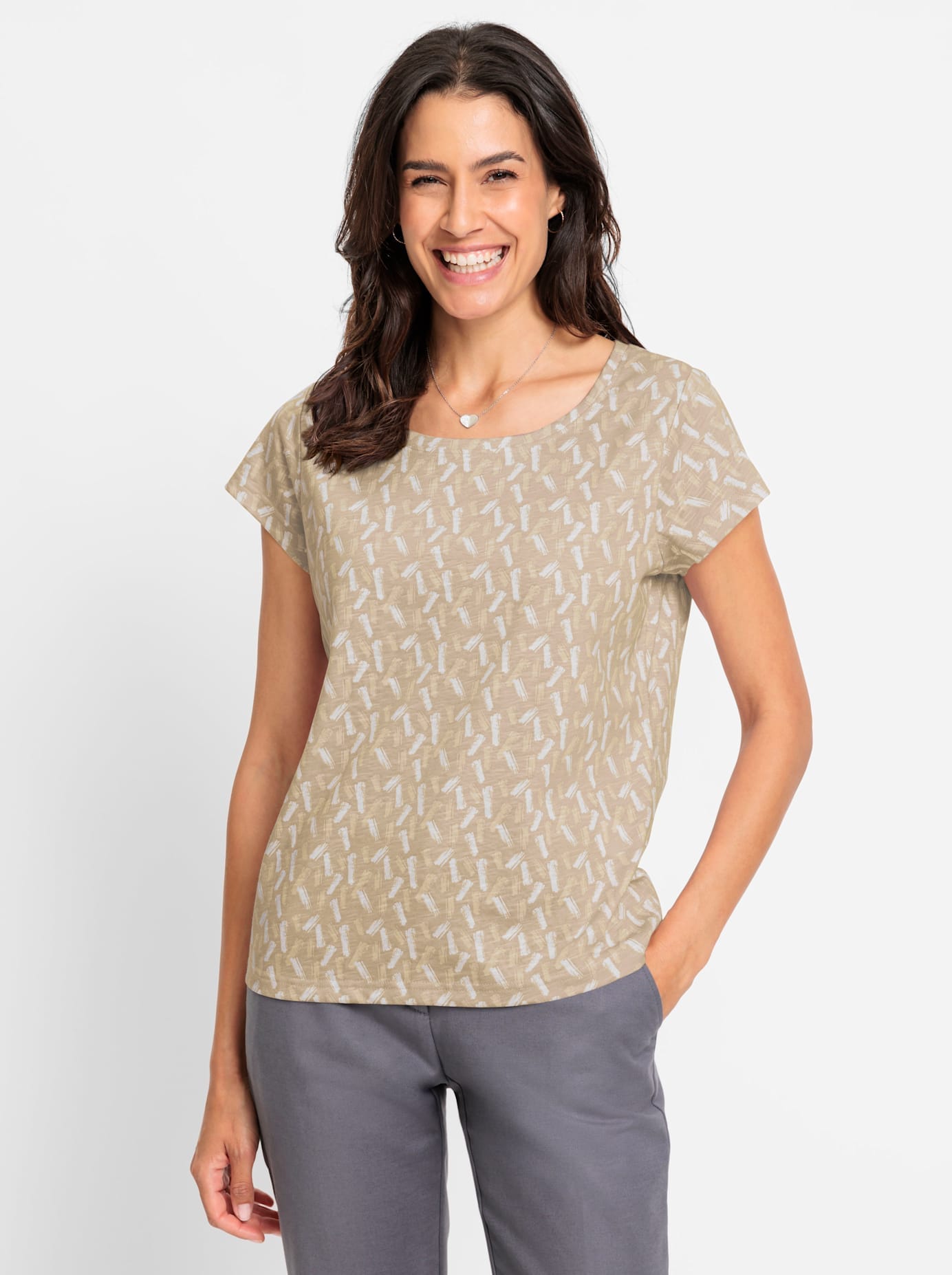 Inspirationen Rundhalsshirt "Rundhals-Shirt" 1 Stk.