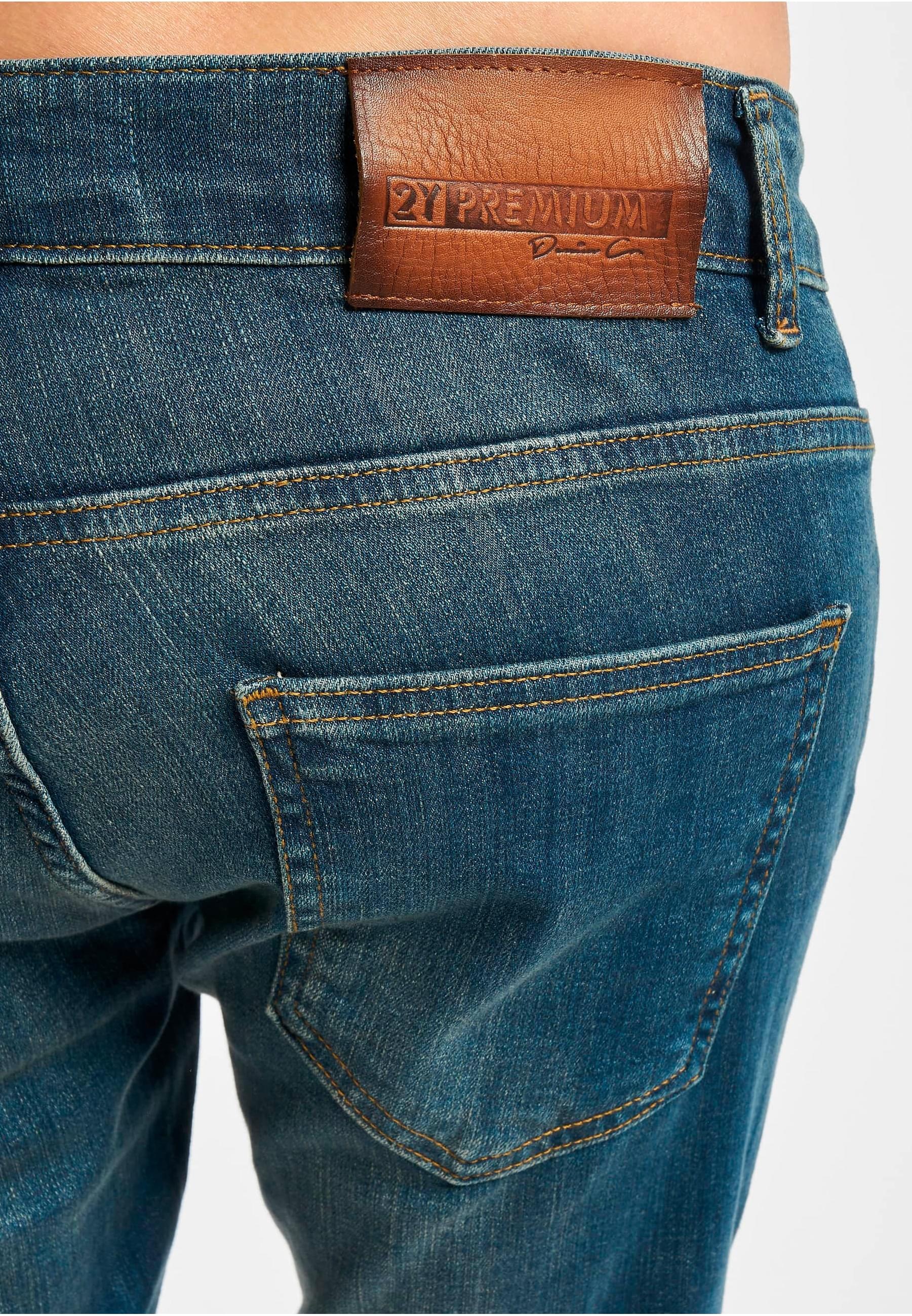 2Y Studios Bequeme Jeans »2Y Studios Herren 2Y Distressed Skinny Fit Jeans«