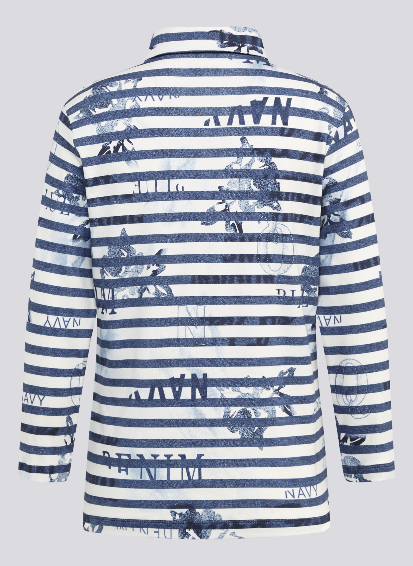 Rabe Print-Shirt »Rabe Maritimes Poloshirt mit Details«