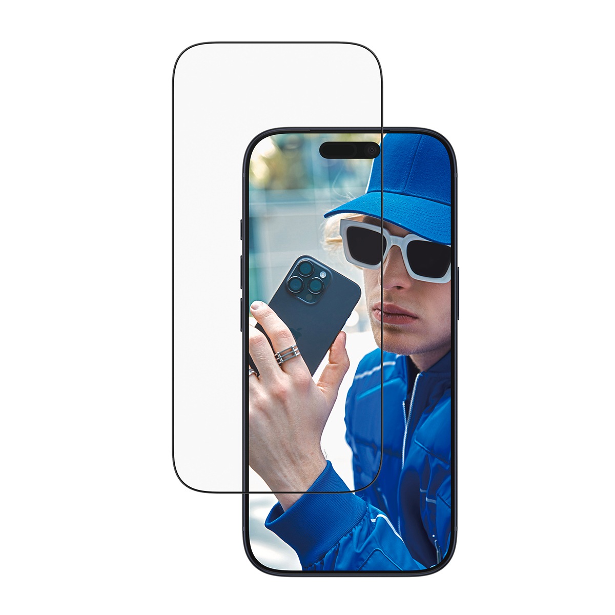 CARE by PanzerGlass Displayschutzglas »Schutzglas«, für Apple iPhone 17 Pro, Displayschutzfolie, Schutzfolie, Bildschirmschutz, kratz- & stoßfest