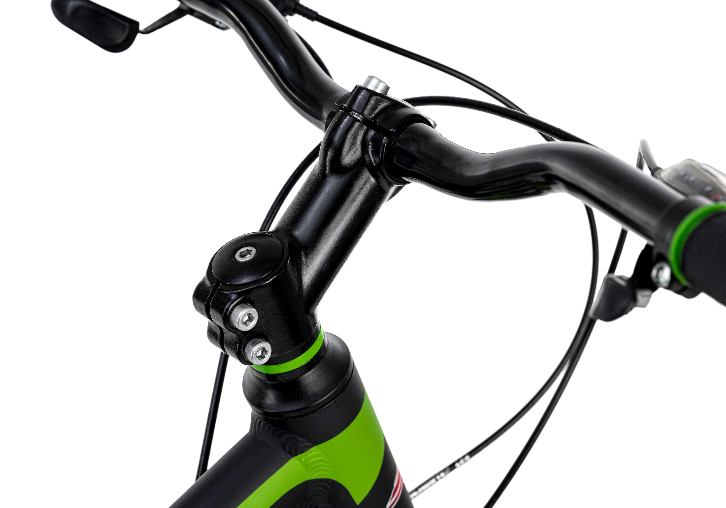 KS Cycling Mountainbike »Hardtail 29'' Xceed schwarz-grün 24 Gänge« 24 Gang Kettenschaltung